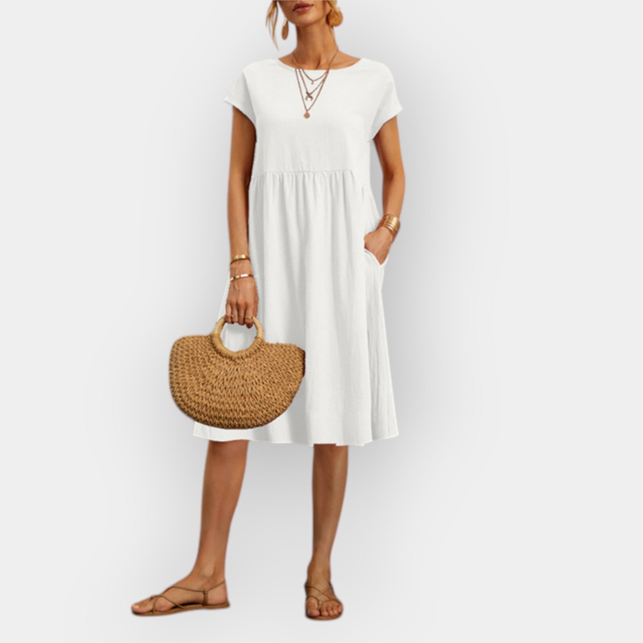 Vestido Midi Fresco y Atemporal