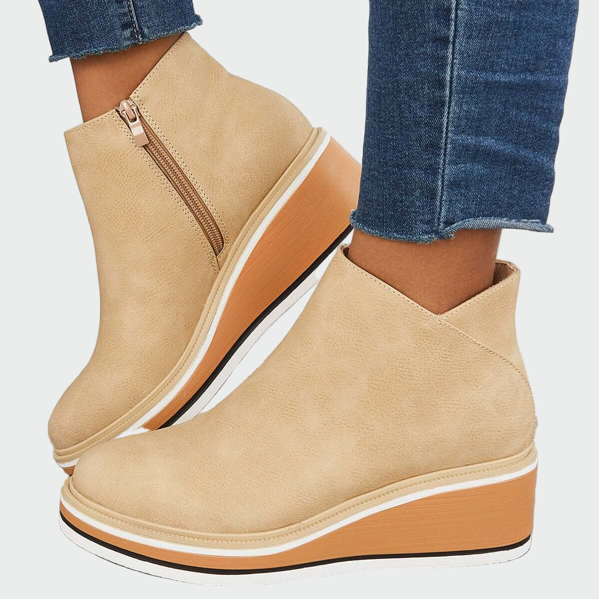 Botas ortopédicas de cuero