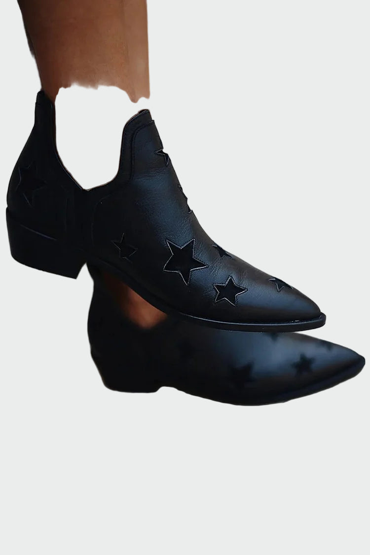 Botas vaqueras con estrellas