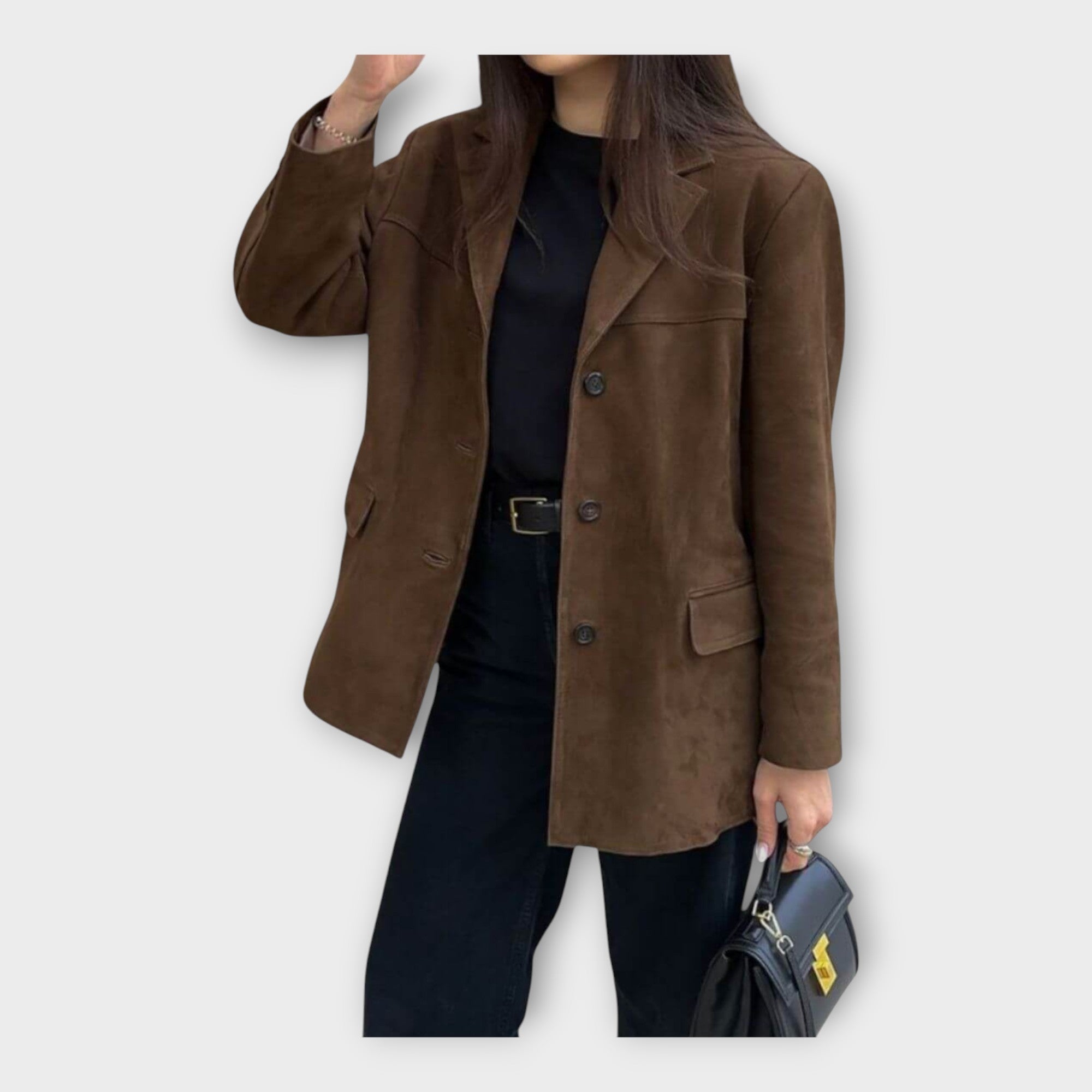 Chaqueta elegante con estilo atemporal