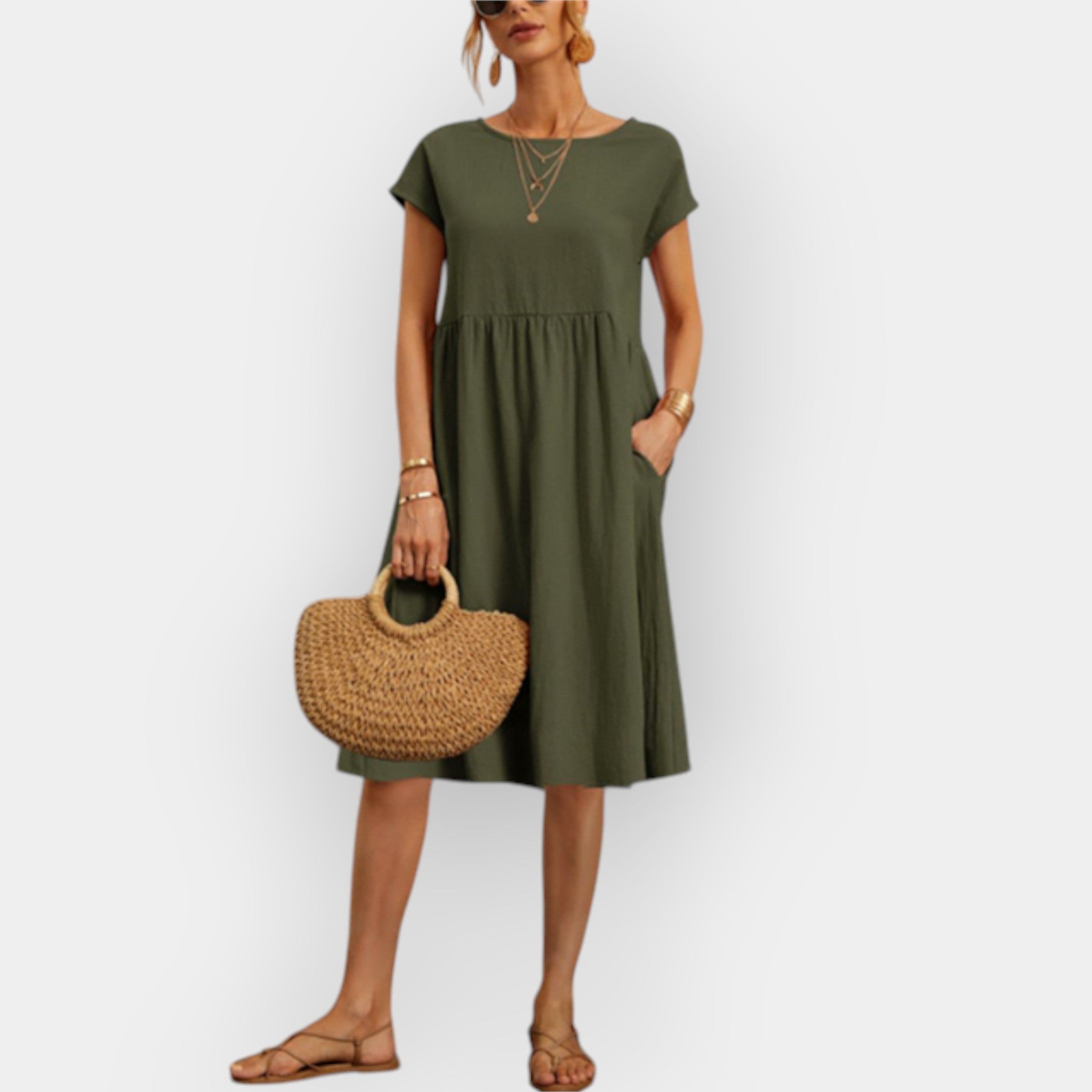 Vestido Midi Fresco y Atemporal