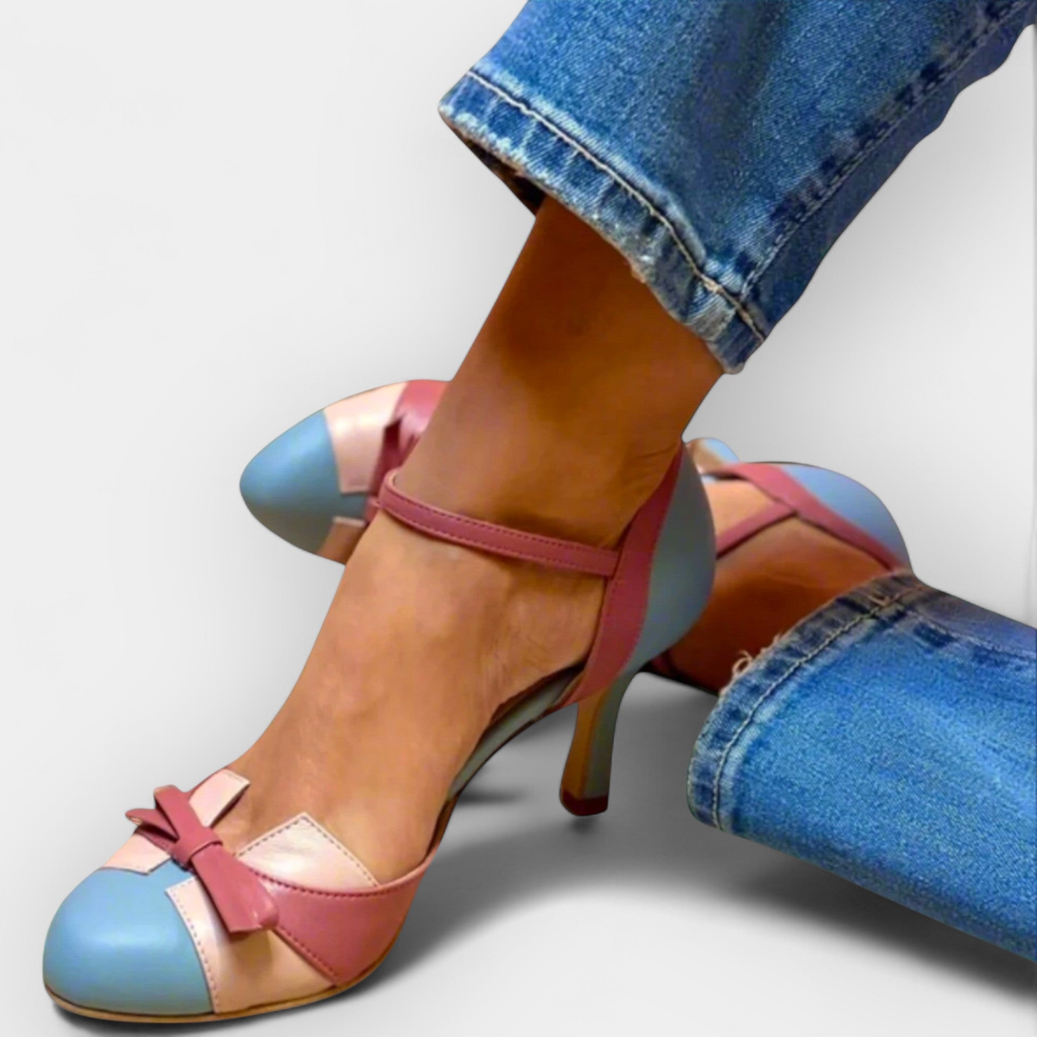 Zapatos de tacón románticos con soporte y estilo