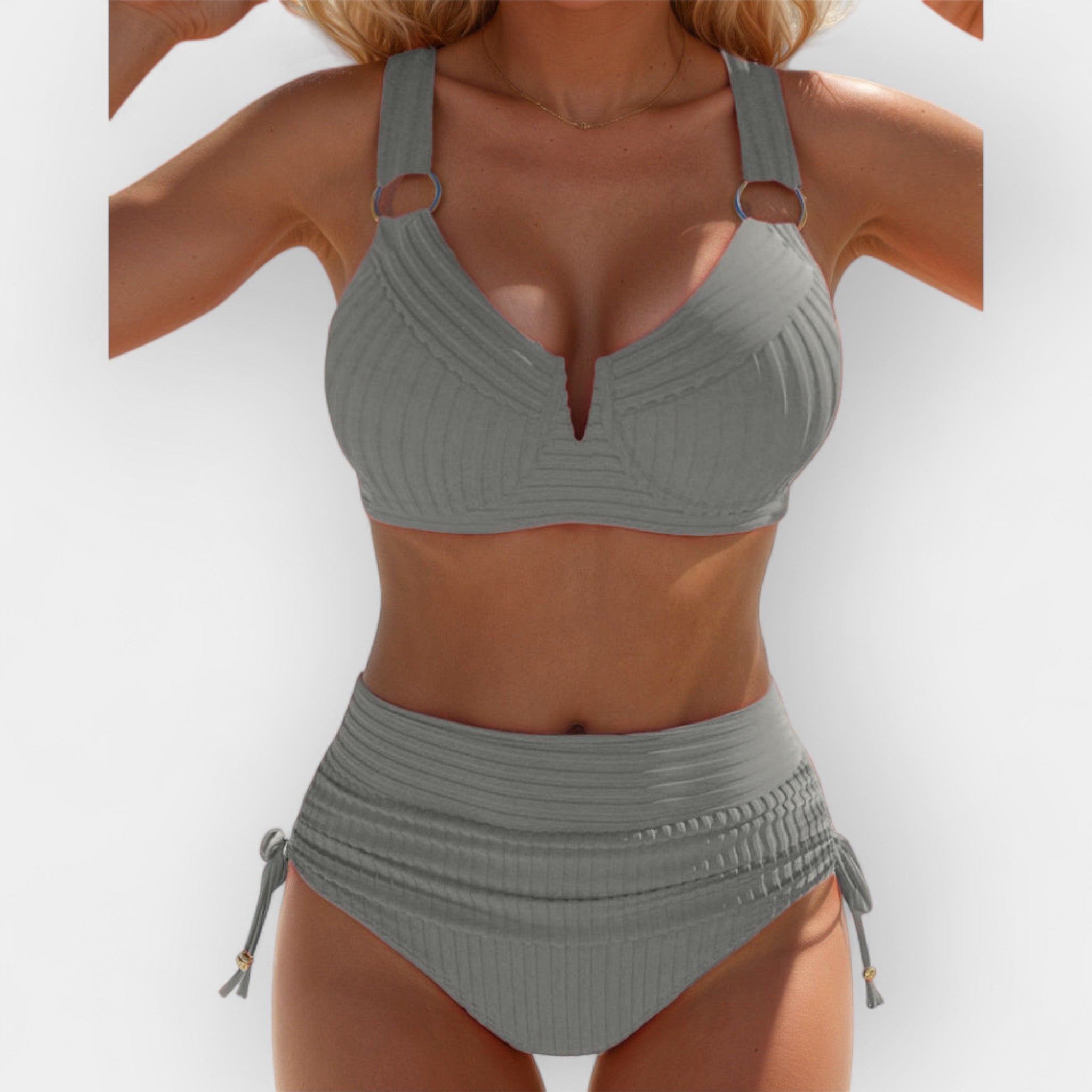 Bikini Push-Up con Corte Alto