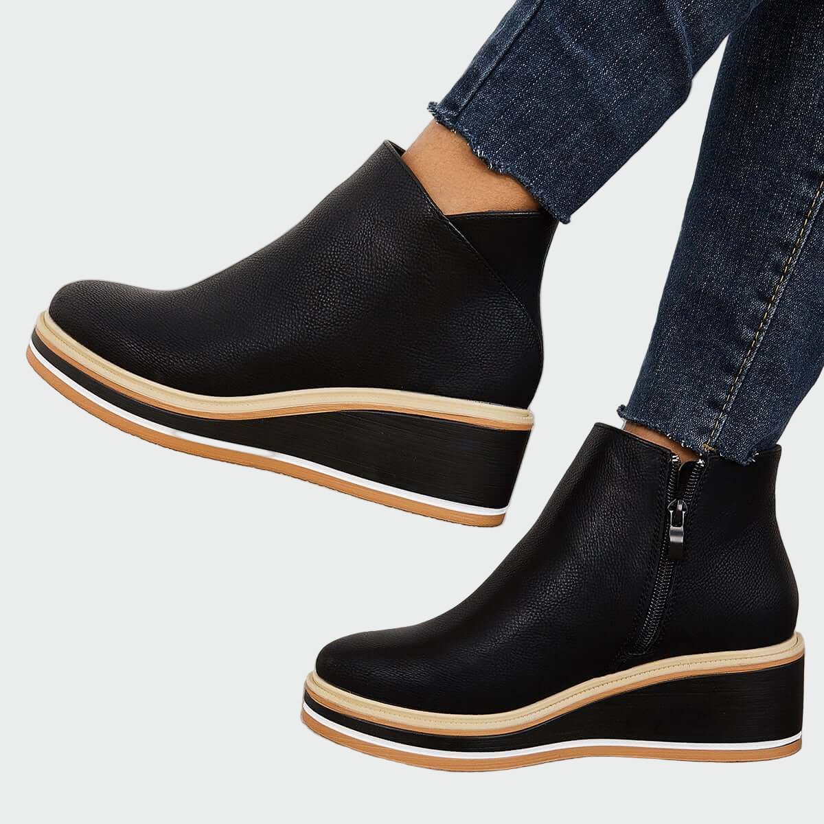 Botas ortopédicas de cuero