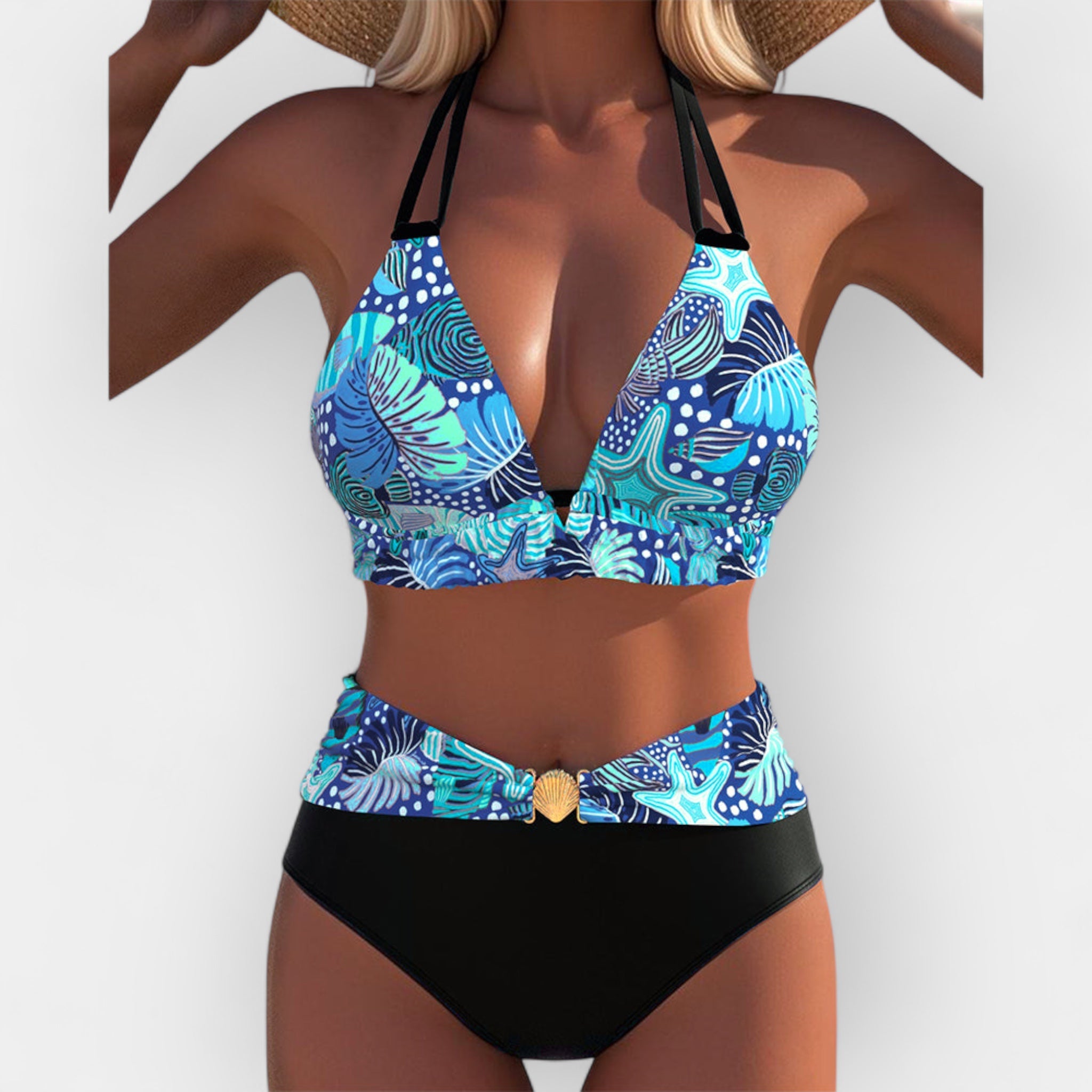 Bikini Triángulo con Lazo