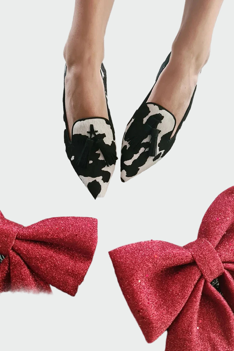 Mocasines de punta puntiaguda