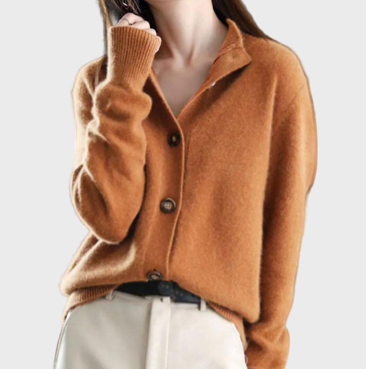 Chaleco de punto elegante y cómodo