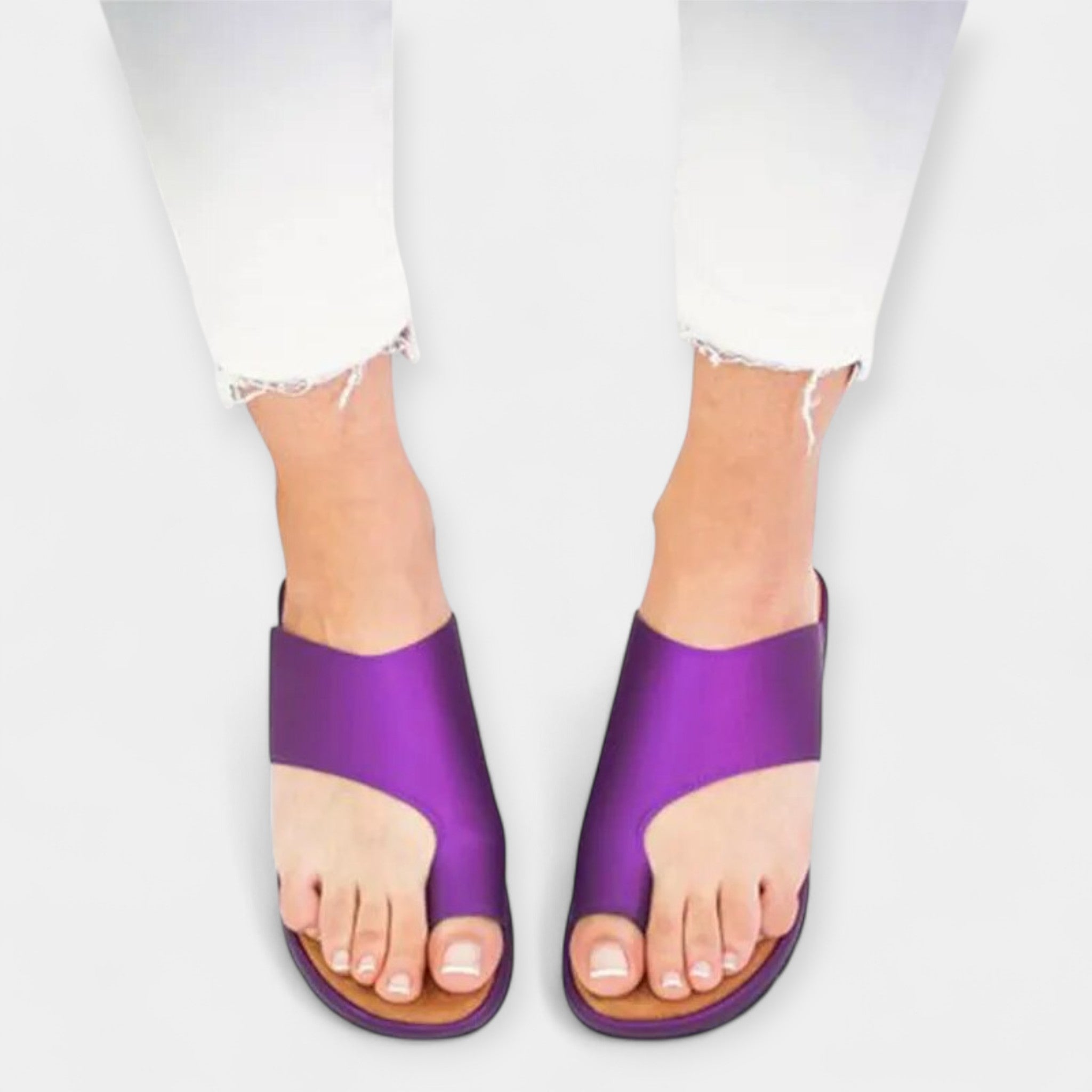 Sandalias de Cuero Premium & Soporte Anatómico