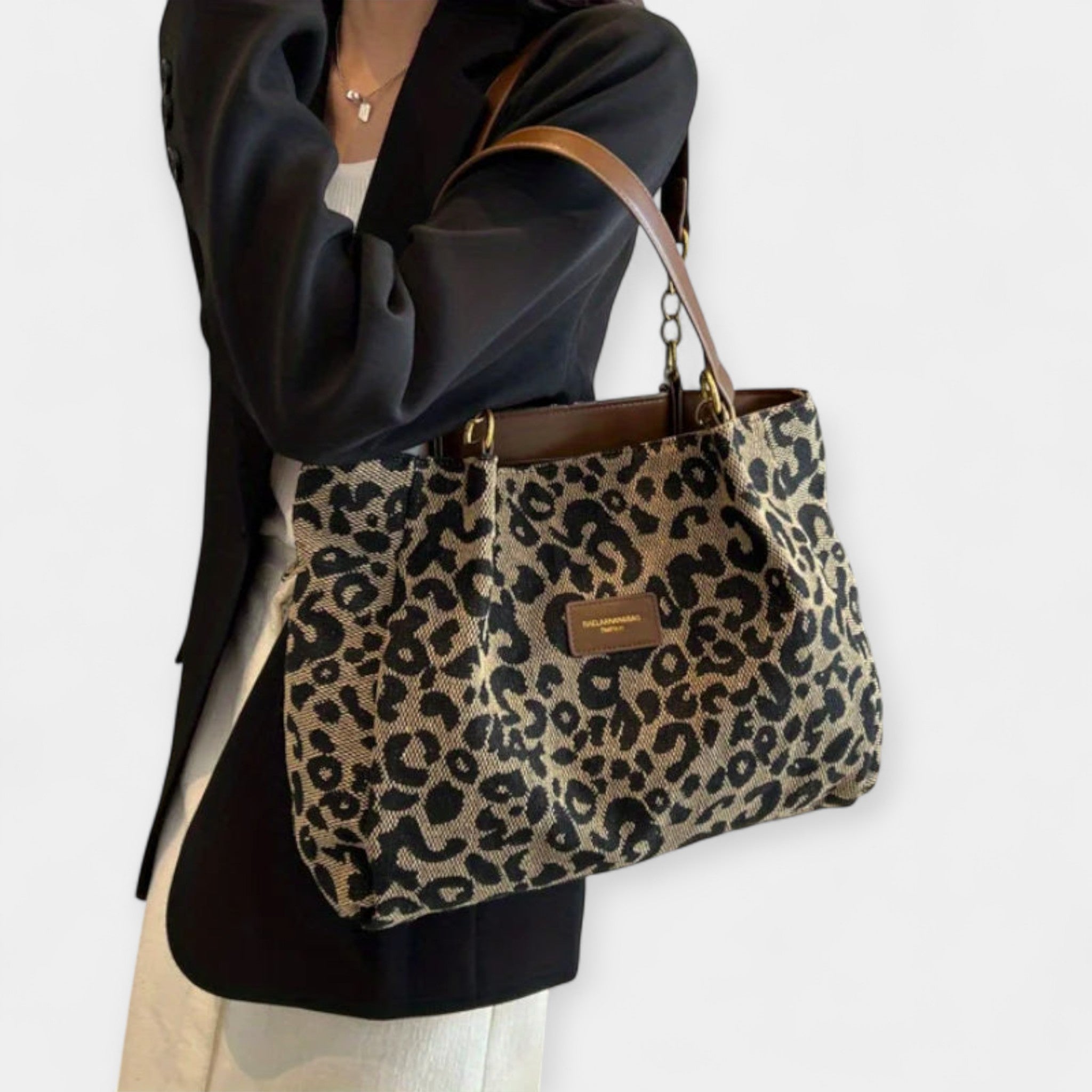 Bolso Animal Print Mediano