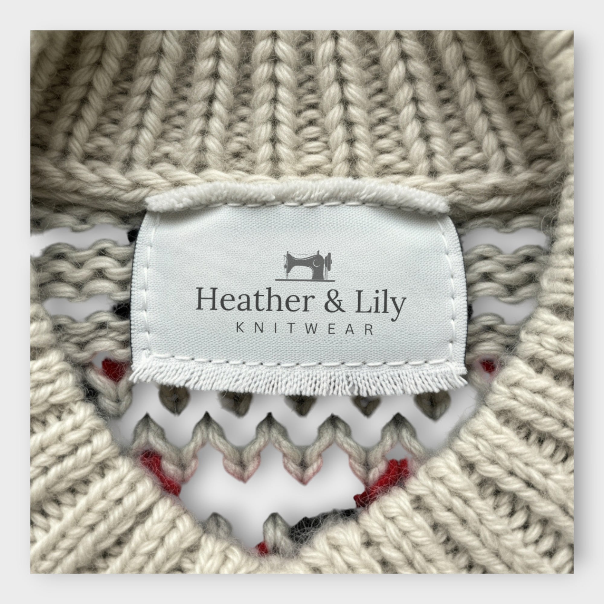 Suéter con diseño moderno