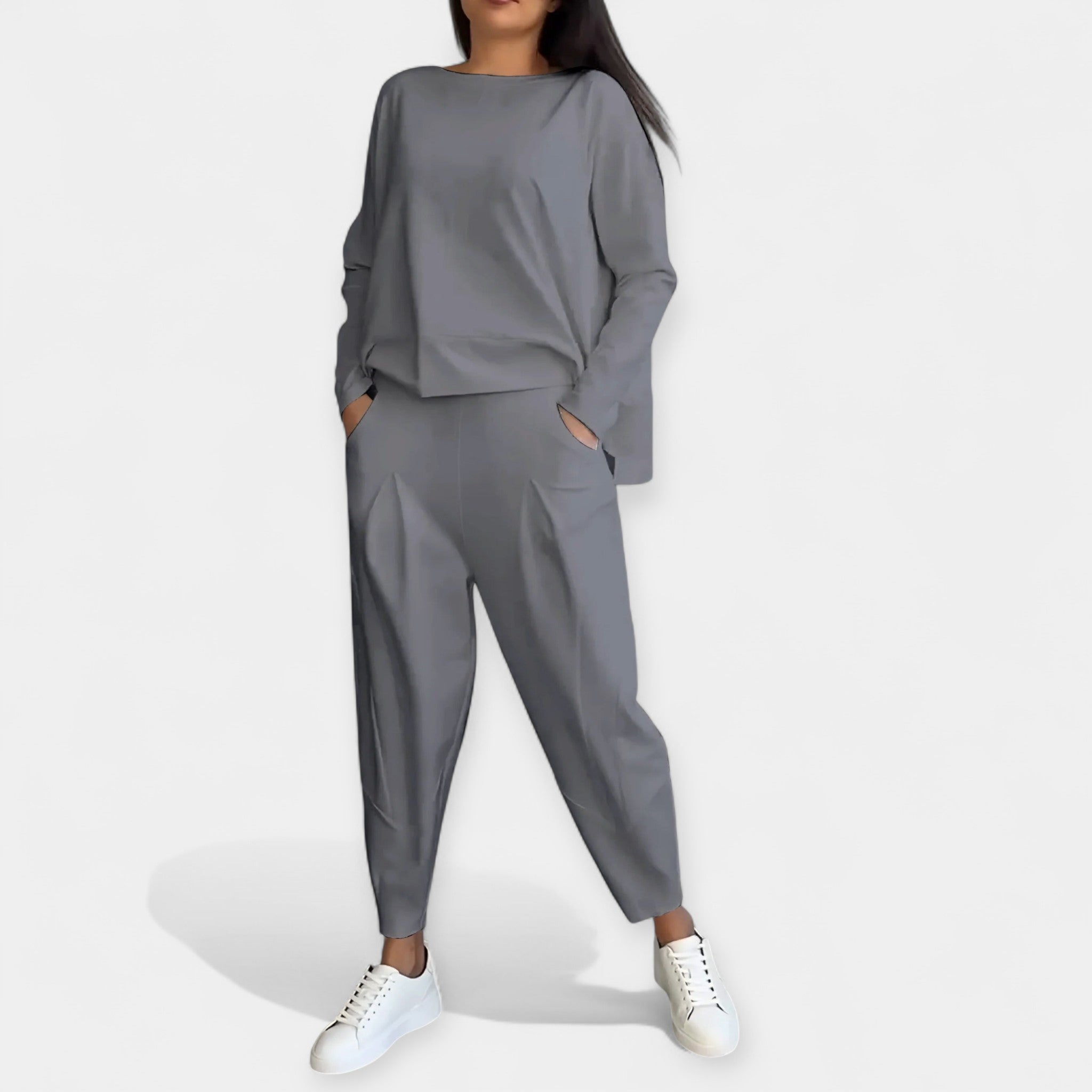 Conjunto de Manga Larga Elegante