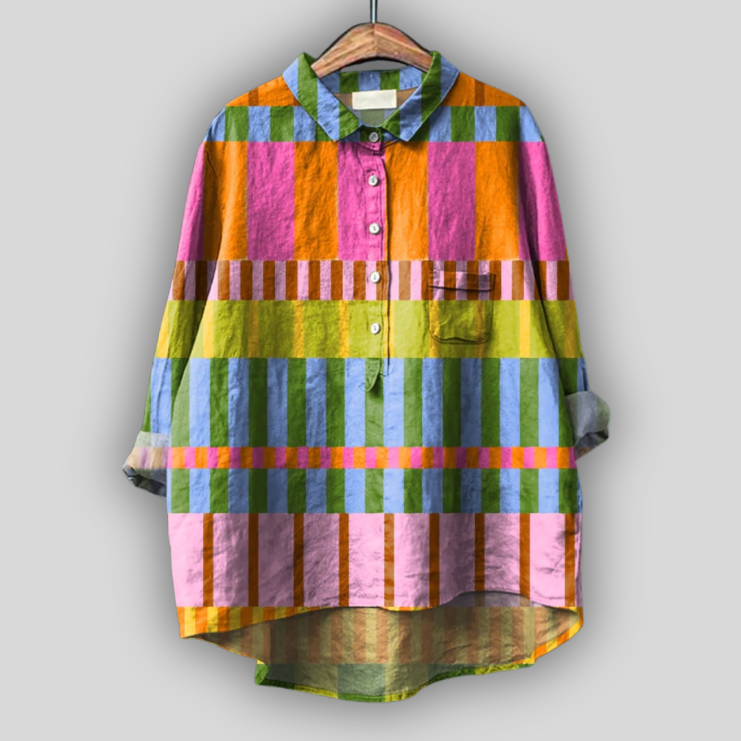 Blusa "Mosaico de verano"