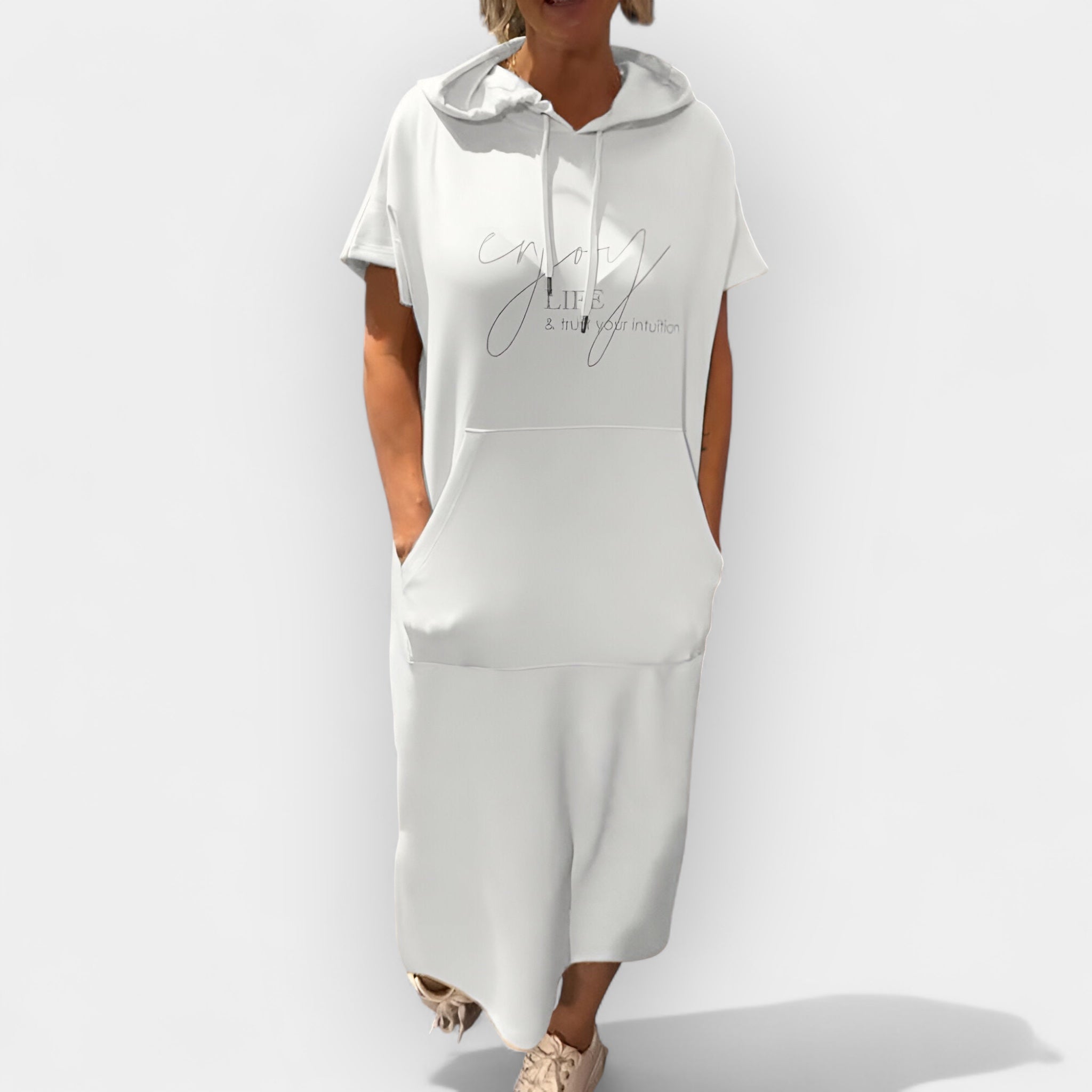 Vestido Sudadera con Capucha