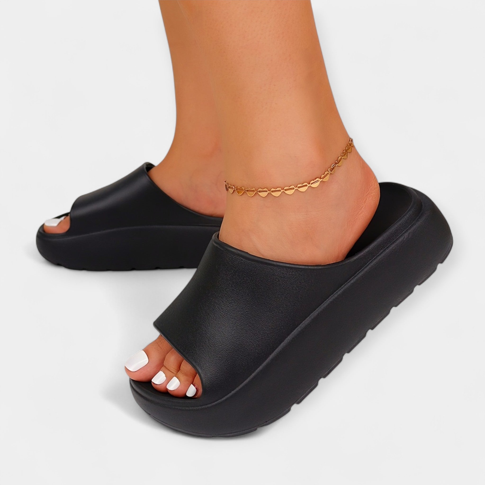 Pantuflas Veraniegas con Punta Abierta