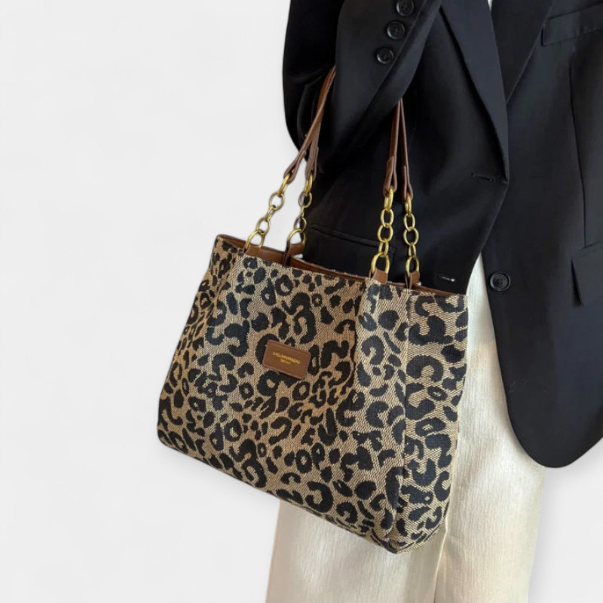 Bolso Animal Print Mediano