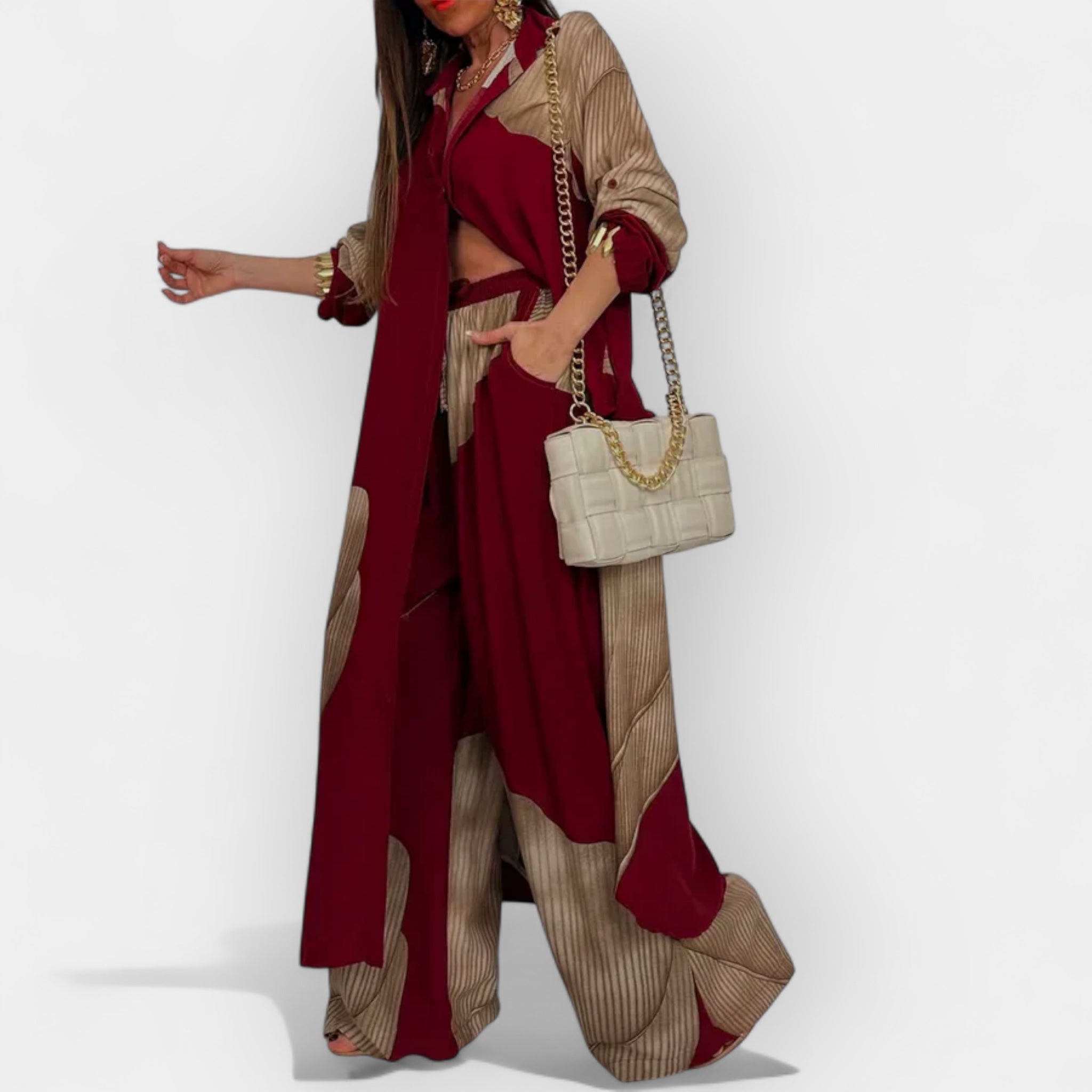 Conjunto de Blusa y Pantalón