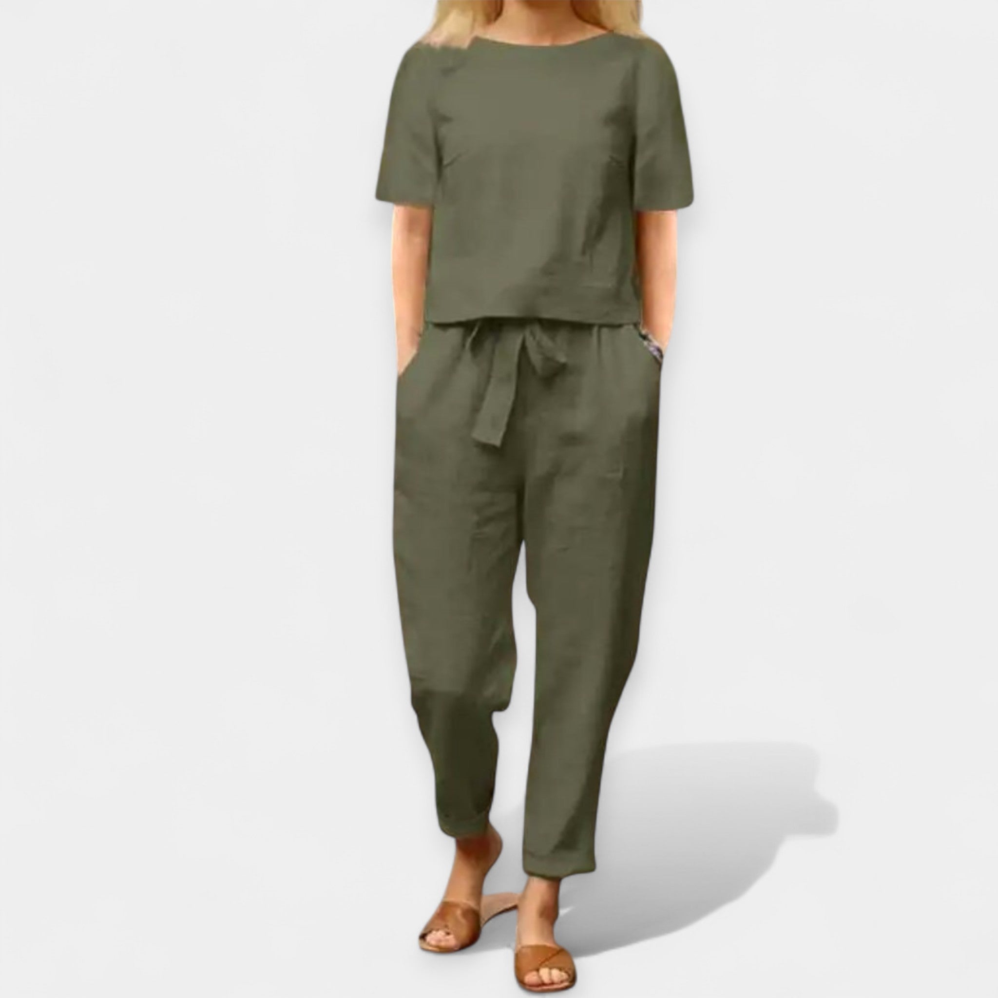 Conjunto Bicolor Ligero y Elegante