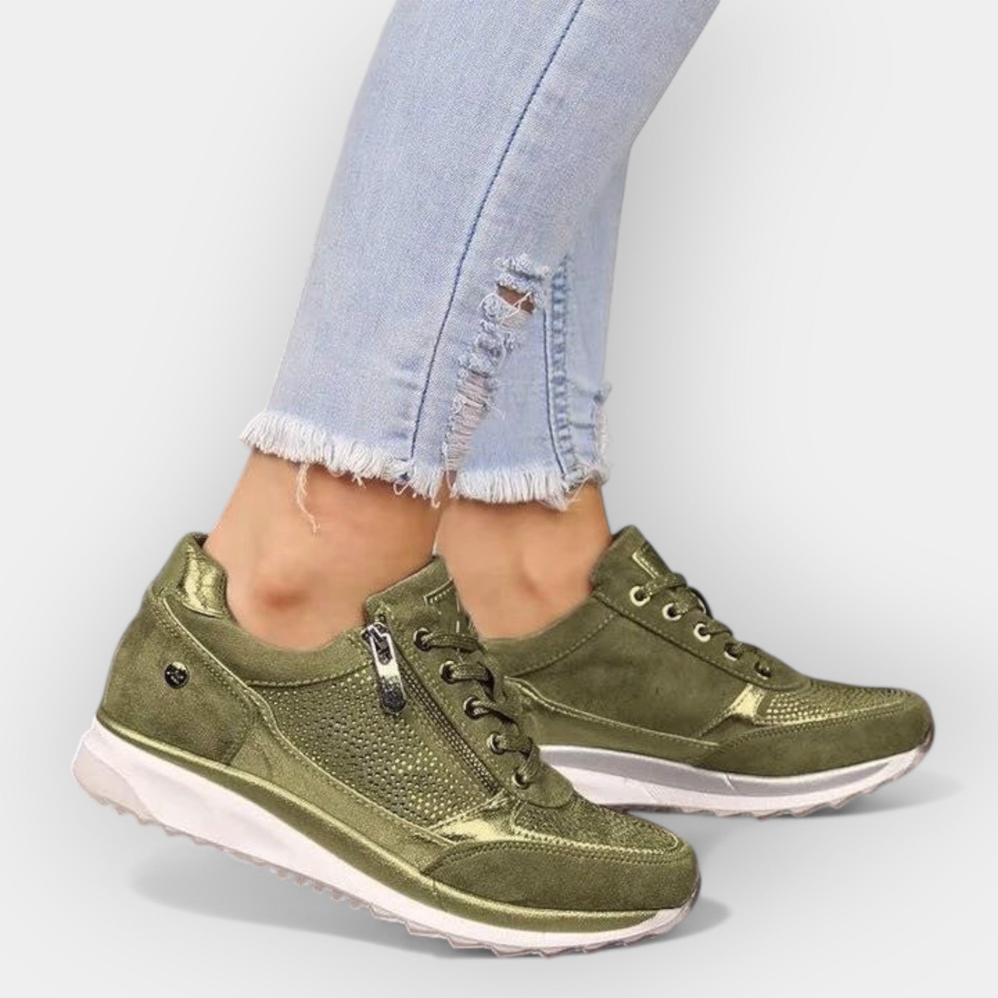 Sneakers Ergonomía con Cierre