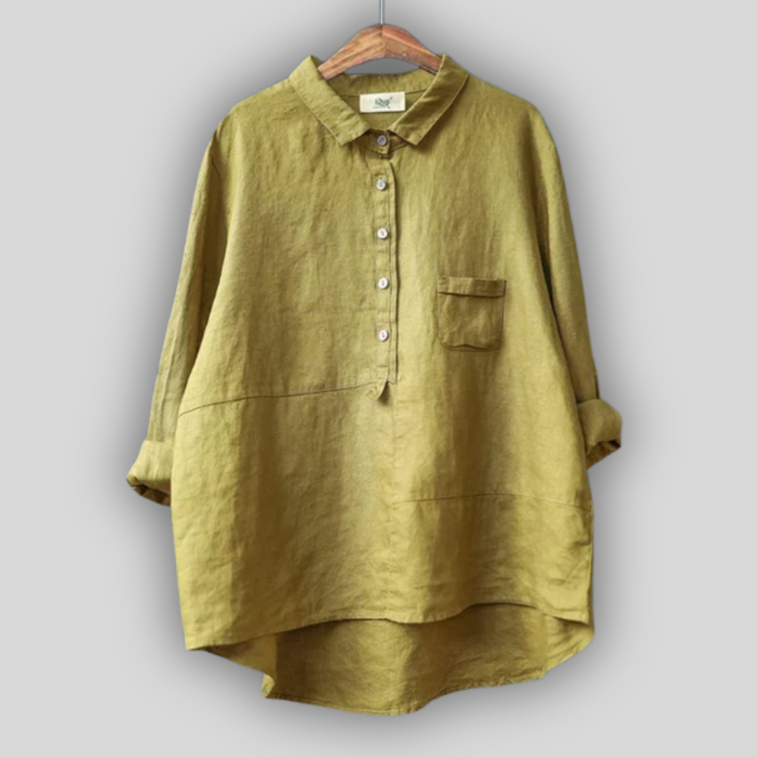 Blusa Verde Simplicidad