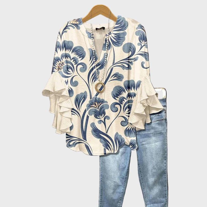 Blusa de Elegancia y Gracia