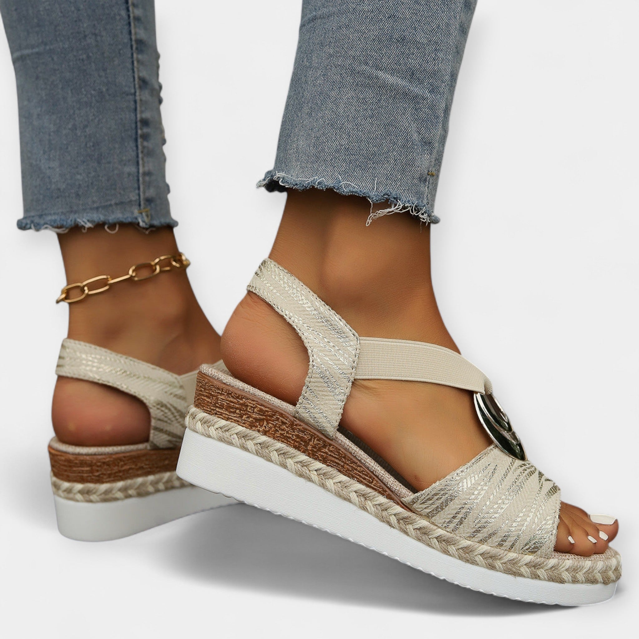 Sandalias Romanas Tejidas