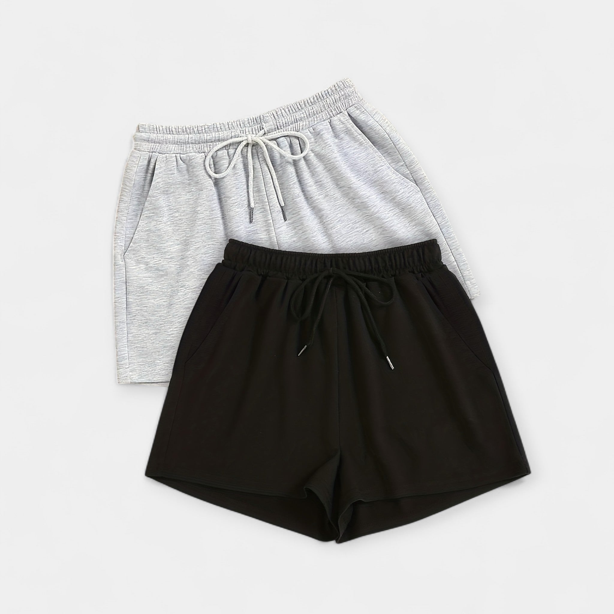 Shorts Casual con Cintura Ajustable