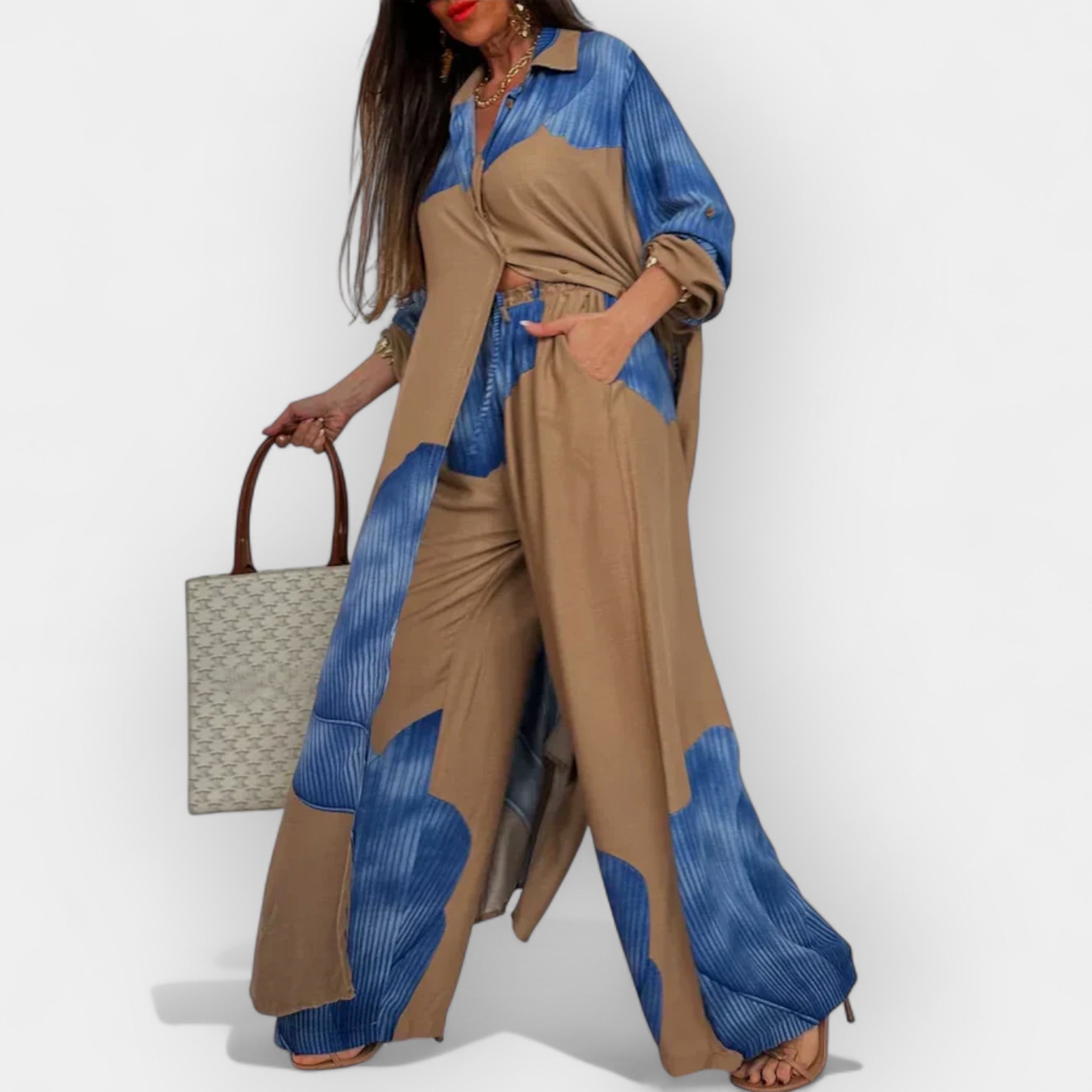 Conjunto de Blusa y Pantalón