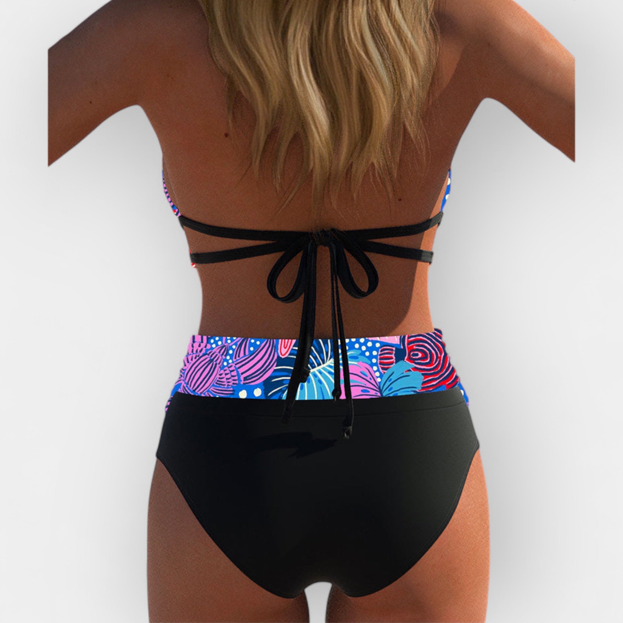 Bikini Triángulo con Lazo