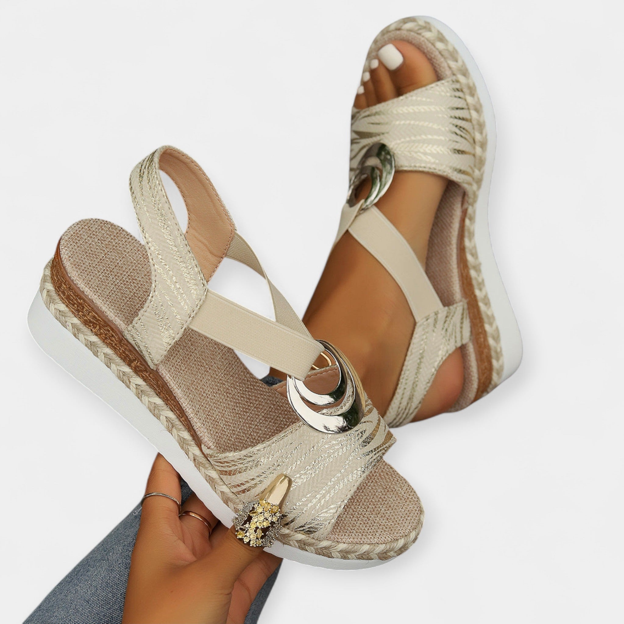 Sandalias Romanas Tejidas