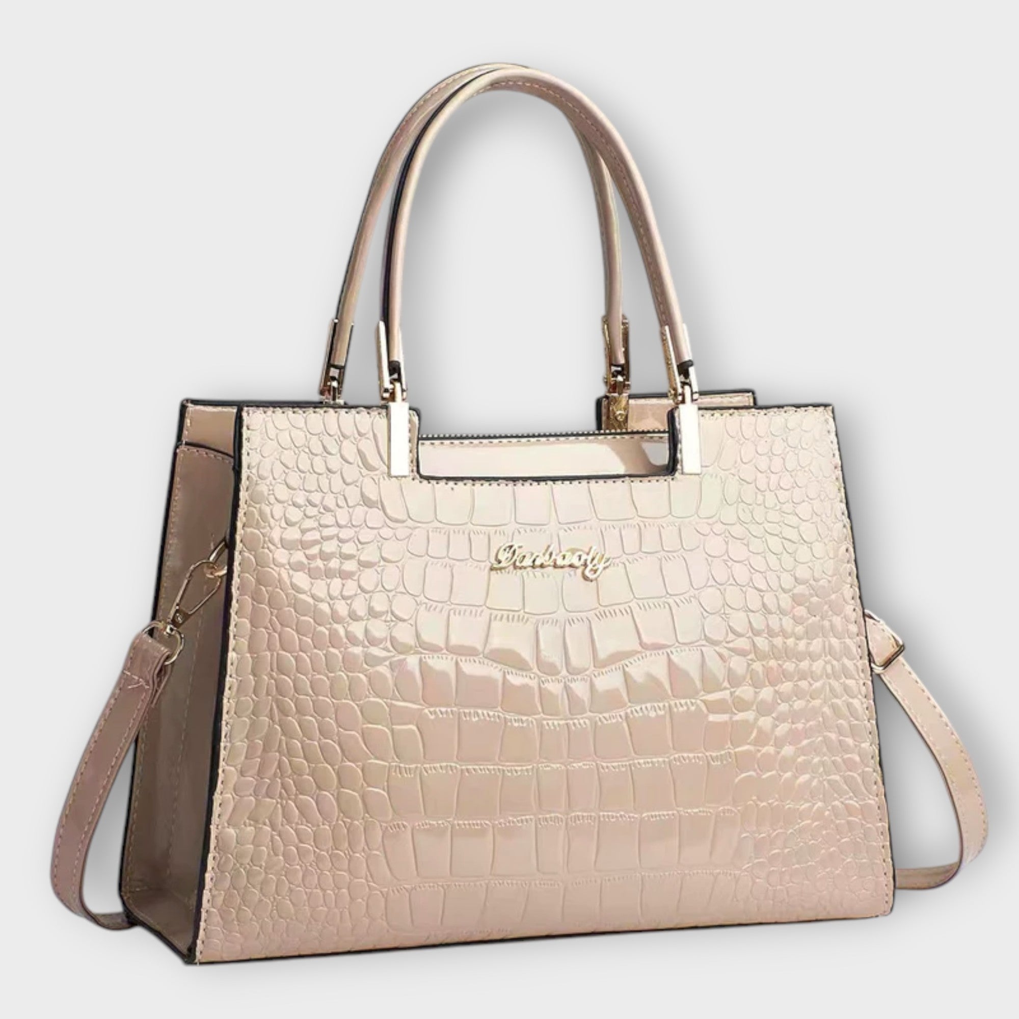 Bolso Croco Brillante