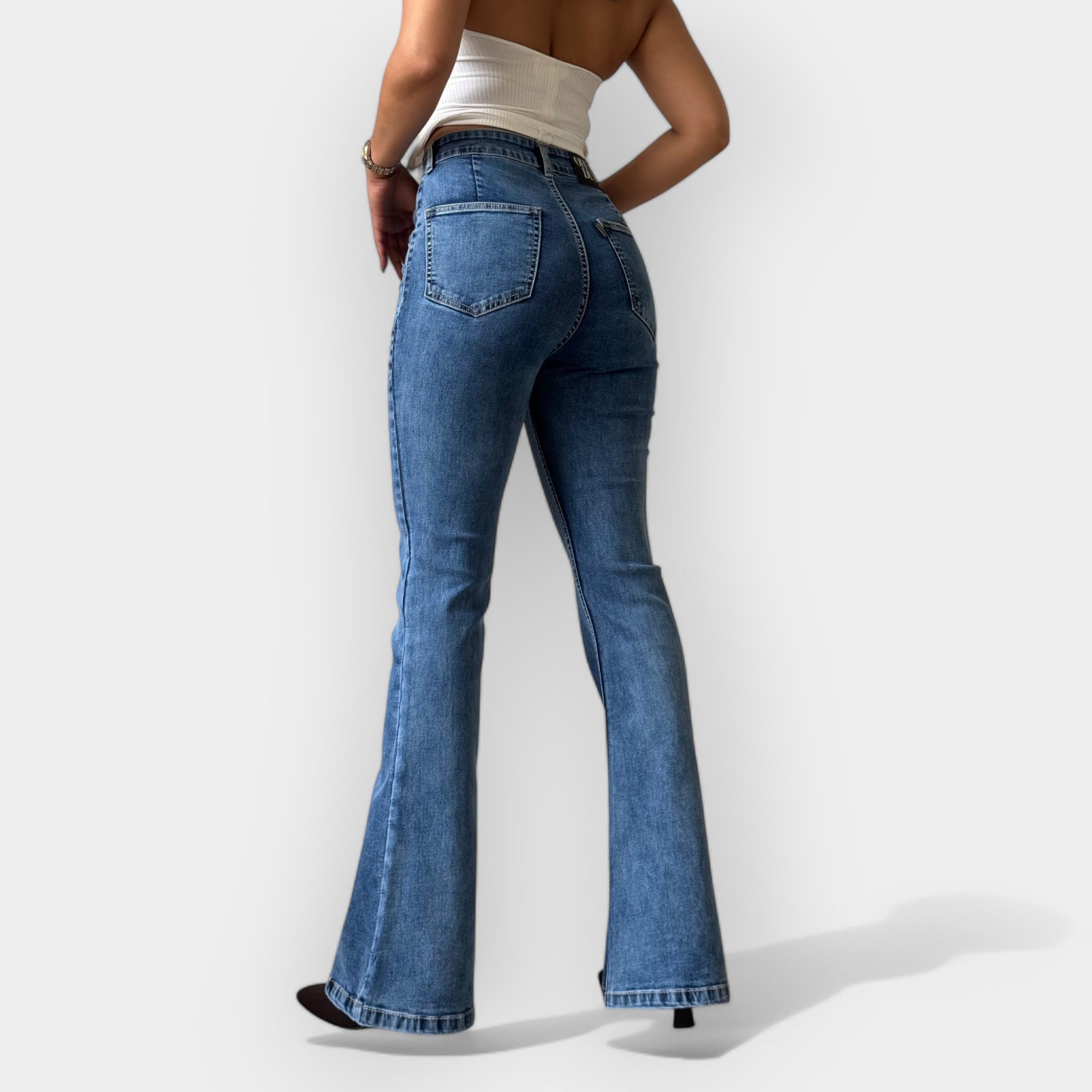 Jeans Flare Alto