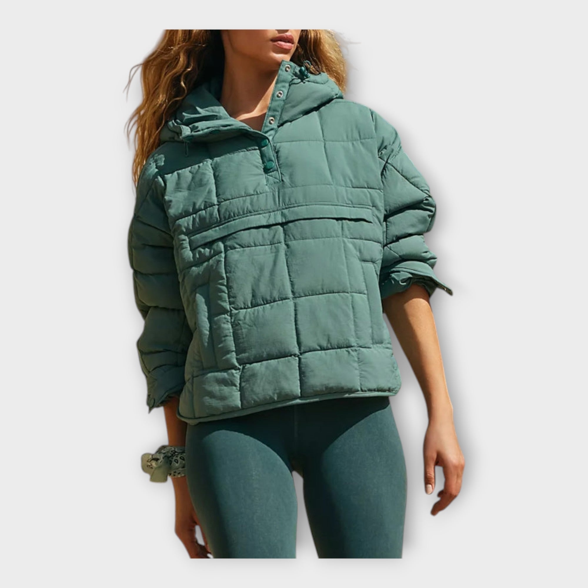 Chaqueta acolchada con capucha