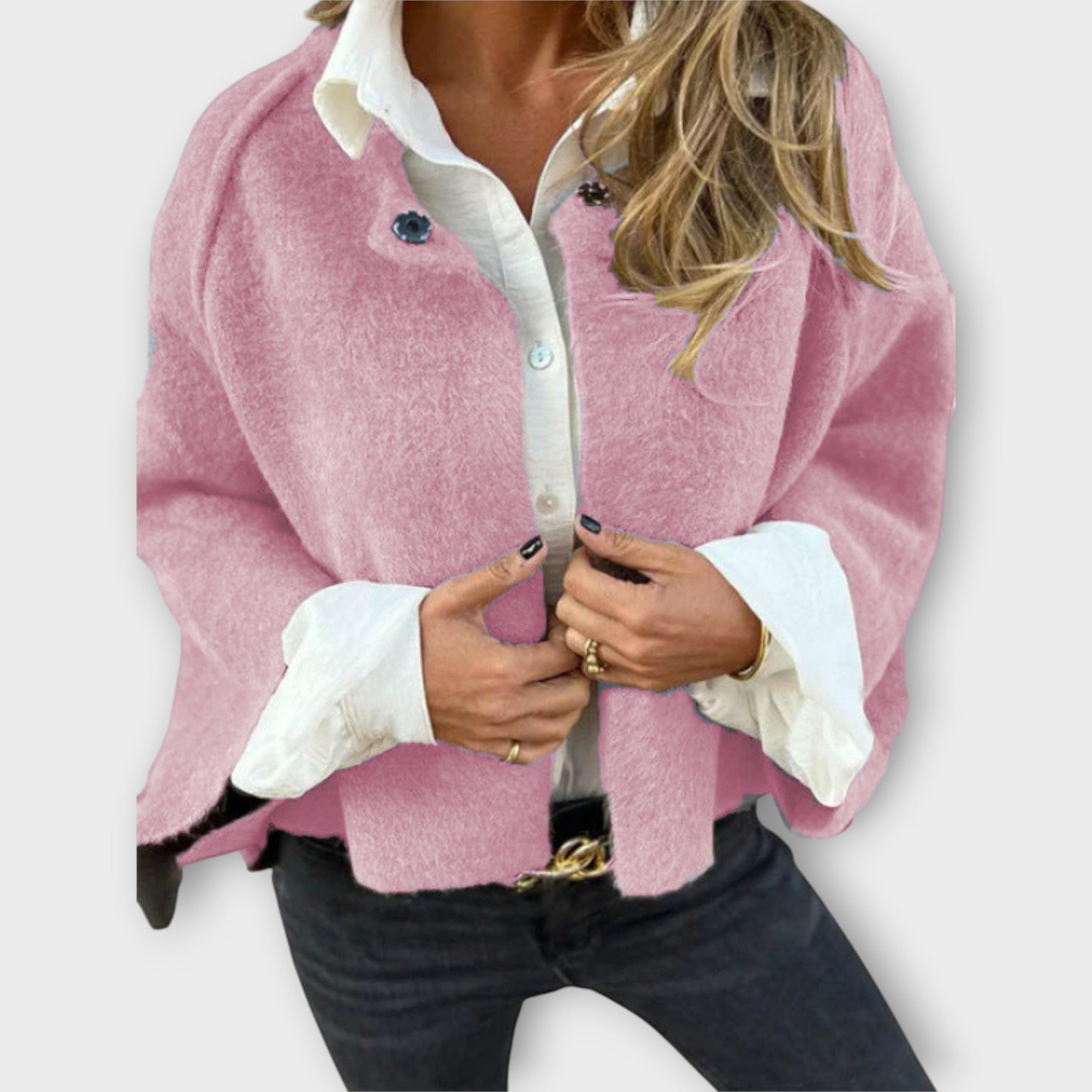 Cárdigan elegante con diseño minimalista