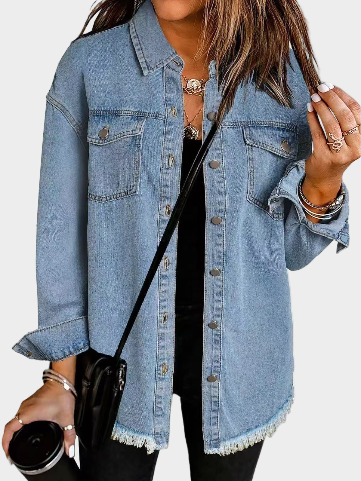 Veste en jean classique