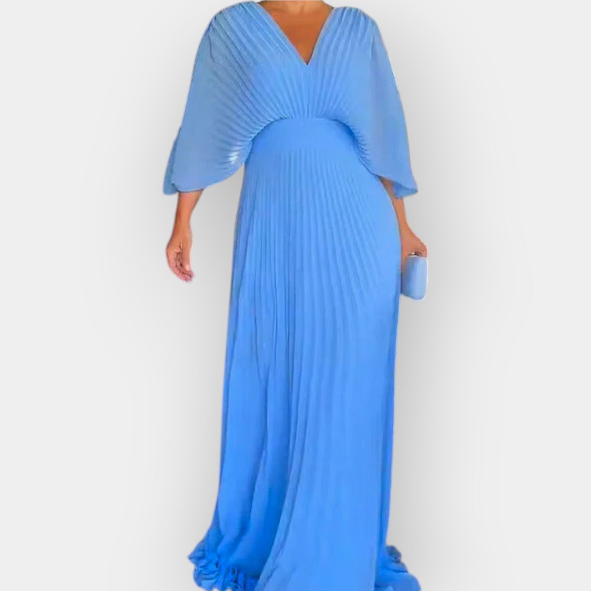 Vestido Plisado Elegante