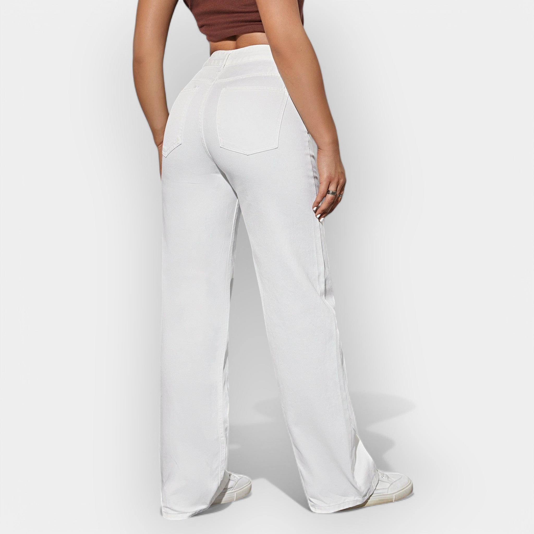 Jeans Clásicos de Corte Recto