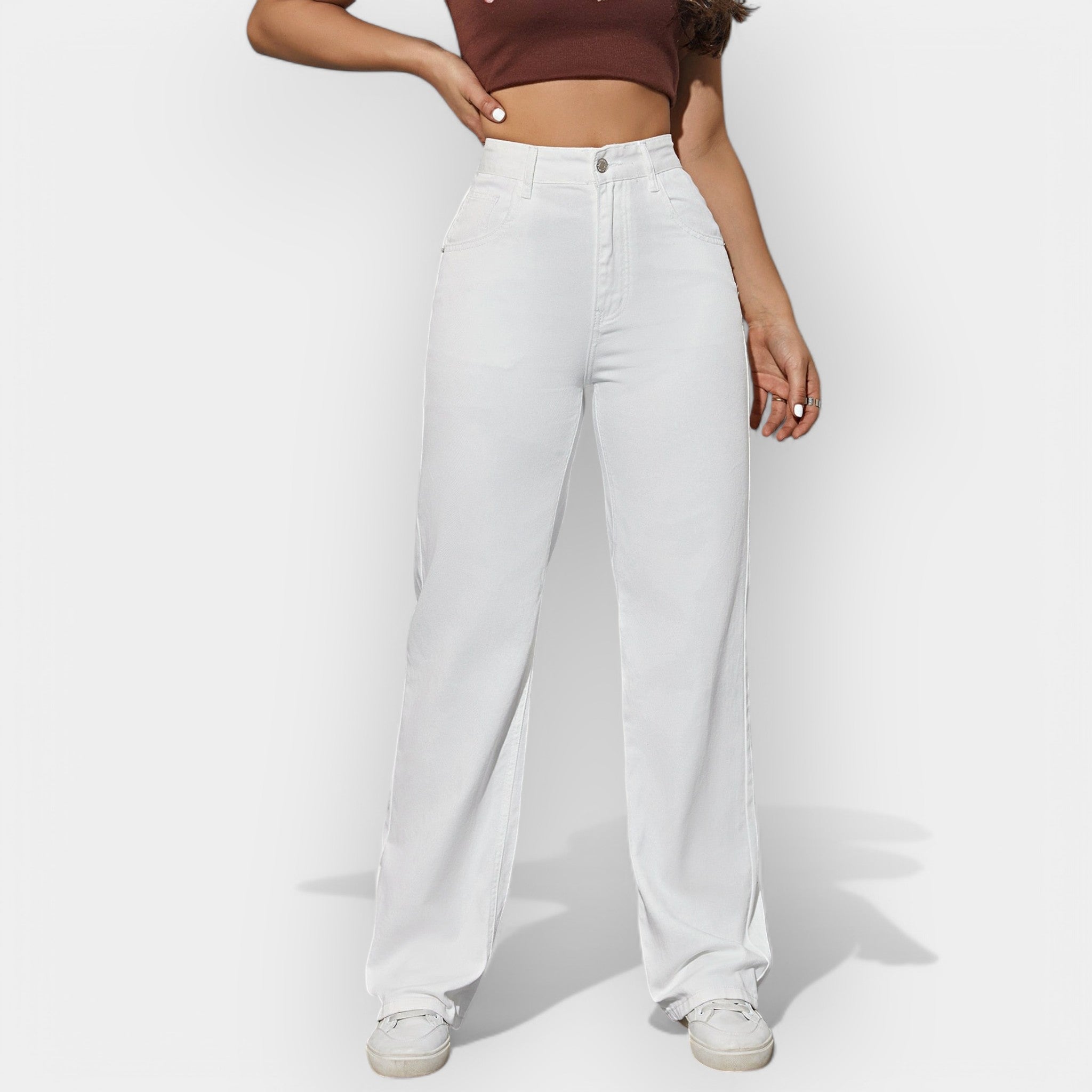 Jeans Clásicos de Corte Recto