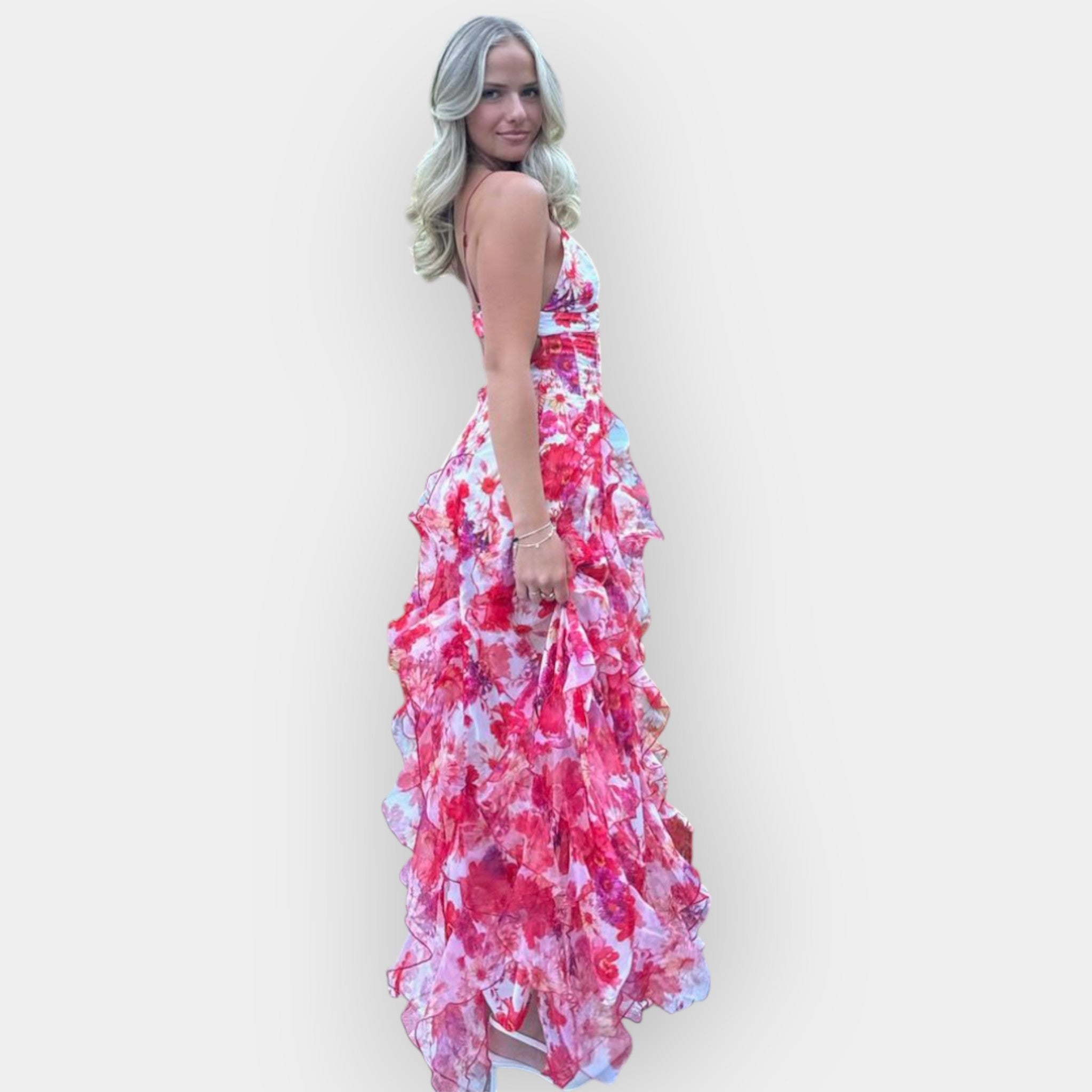 Vestido Maxi Floral y Femenino