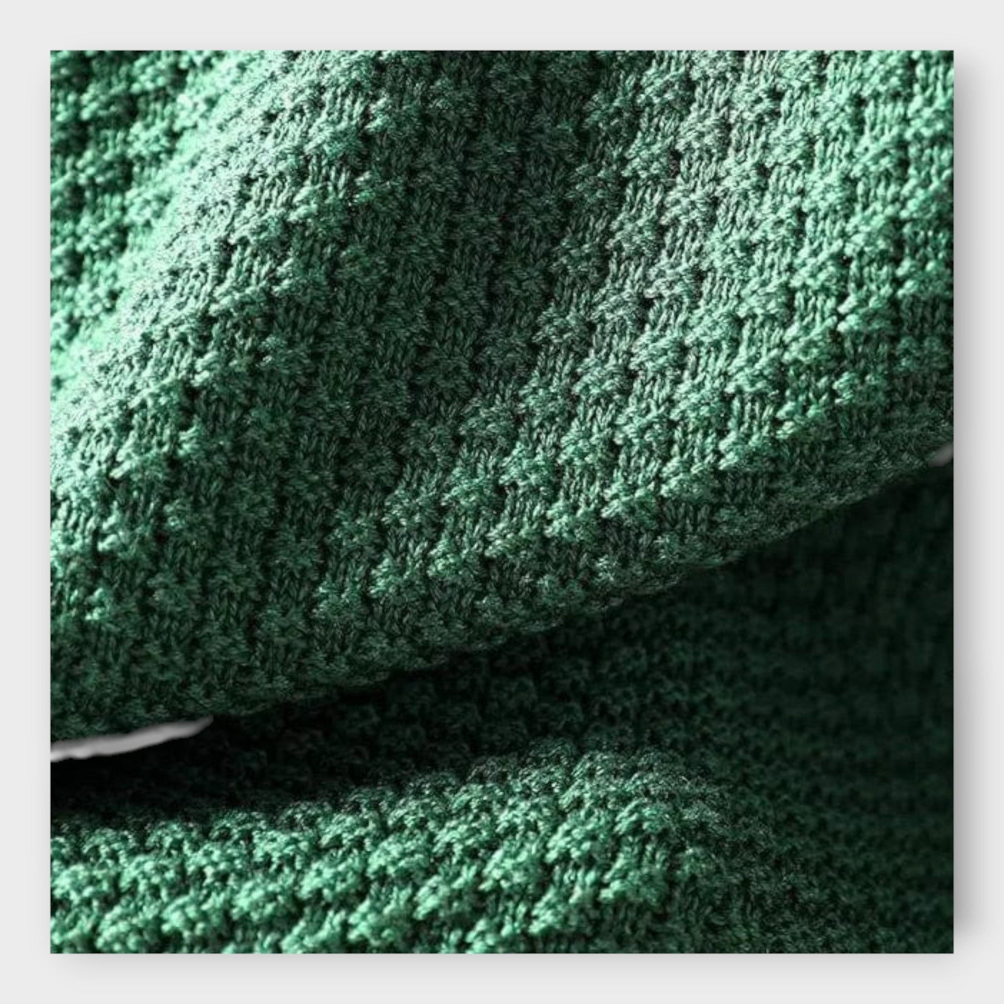 Suéter de punto con cuello alto