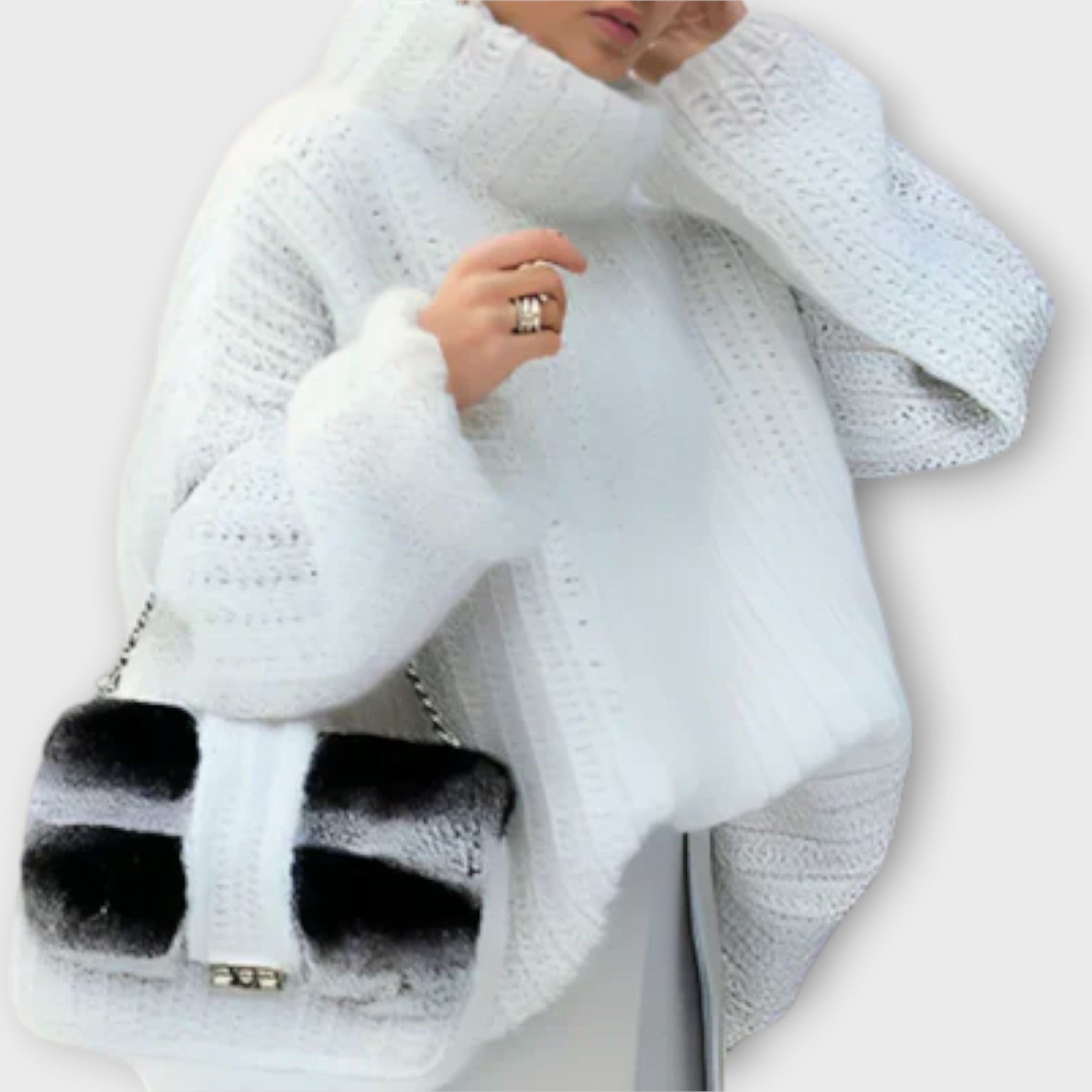 Paulina - Sudadera suave de manga larga para mujer