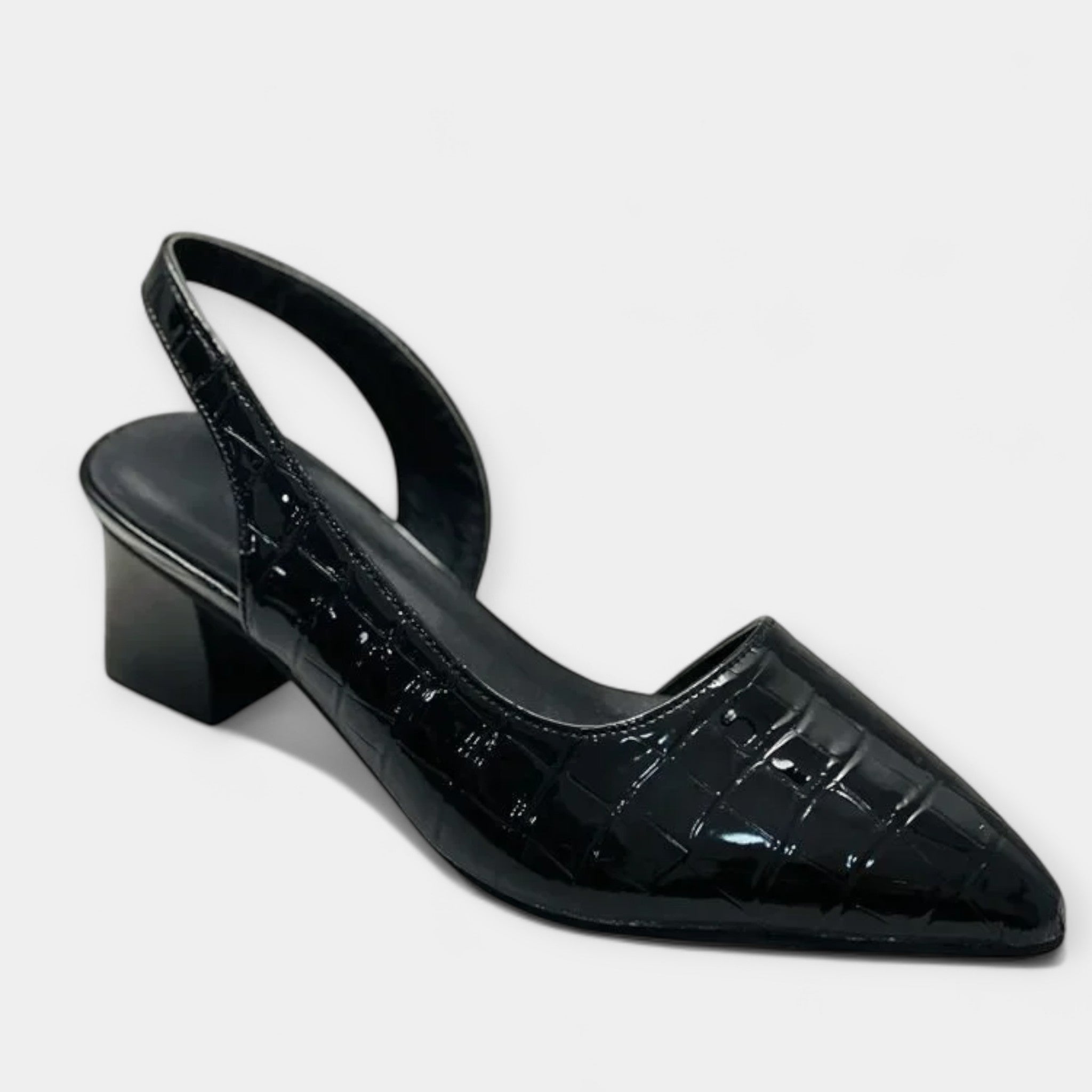 Zapatos de Tacón con Detalles de Lujo