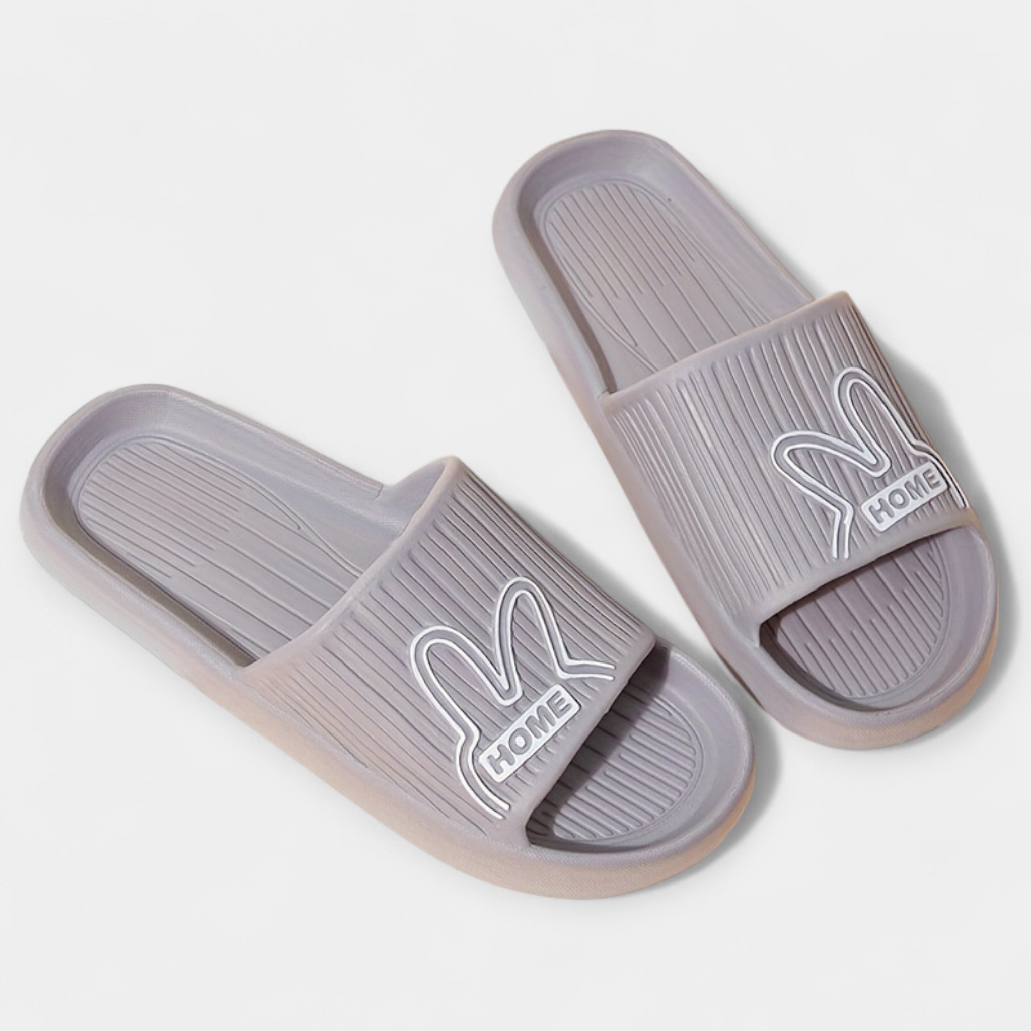 Pantuflas Femeninas con Diseño de Cartoon y Dedos Abiertos