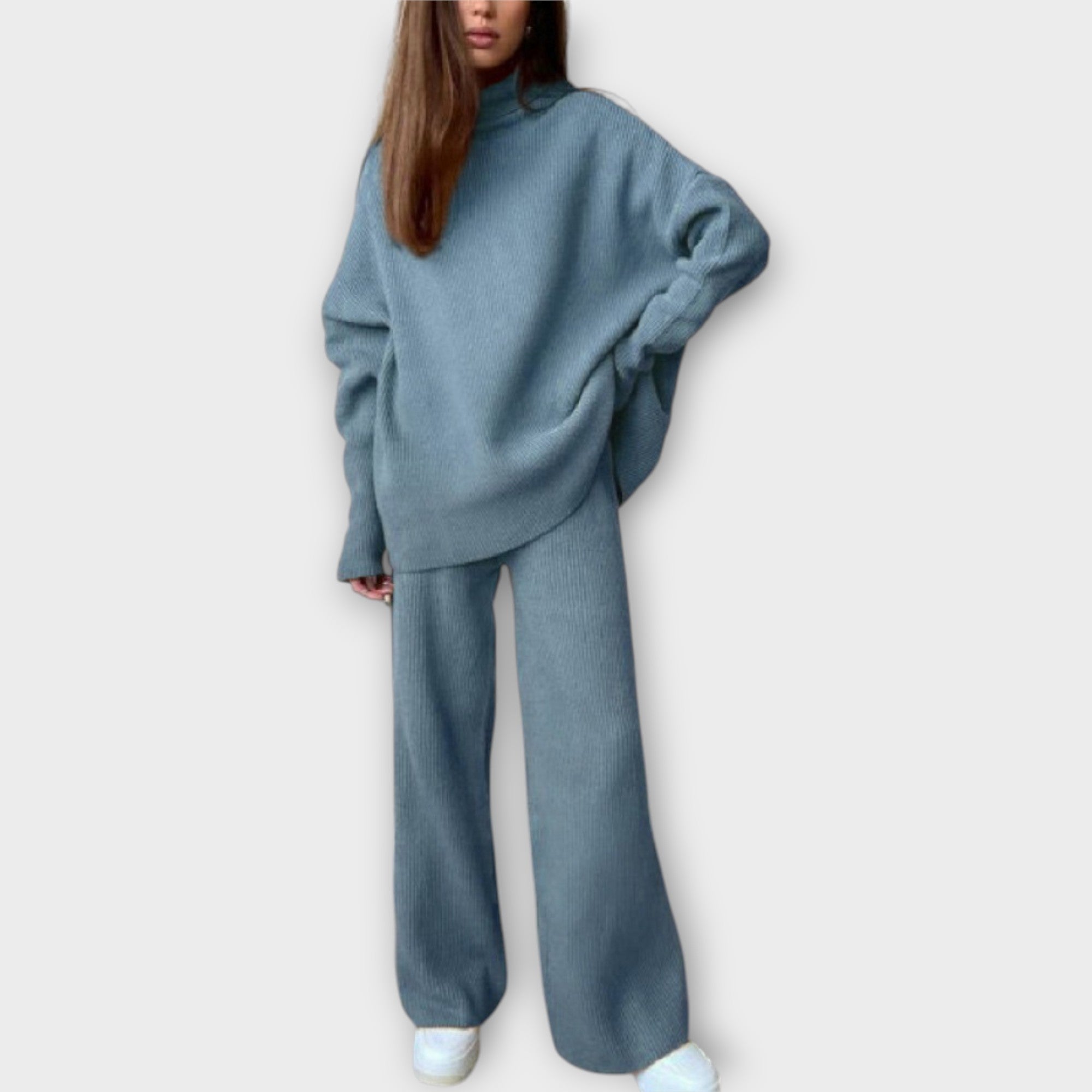 Conjunto de punto con línea suelta y diseño minimalista