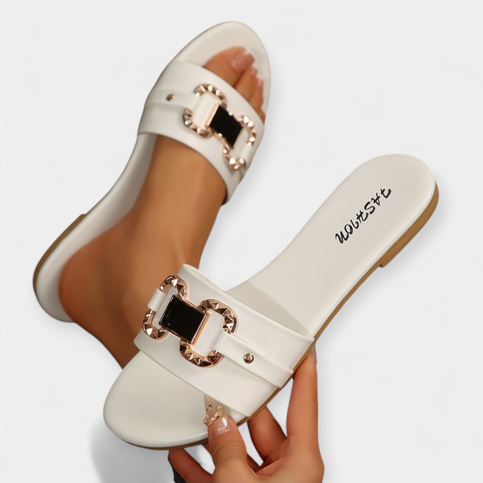 Pantuflas Cómodas con Punta Redonda