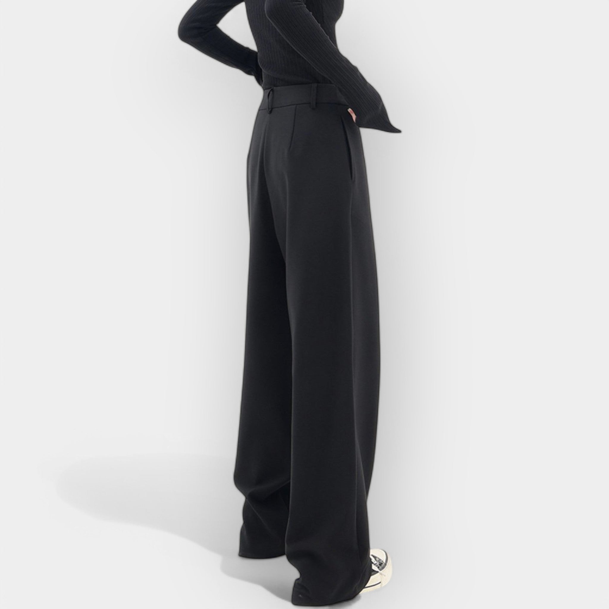 Pantalones Casual de Talle Bajo