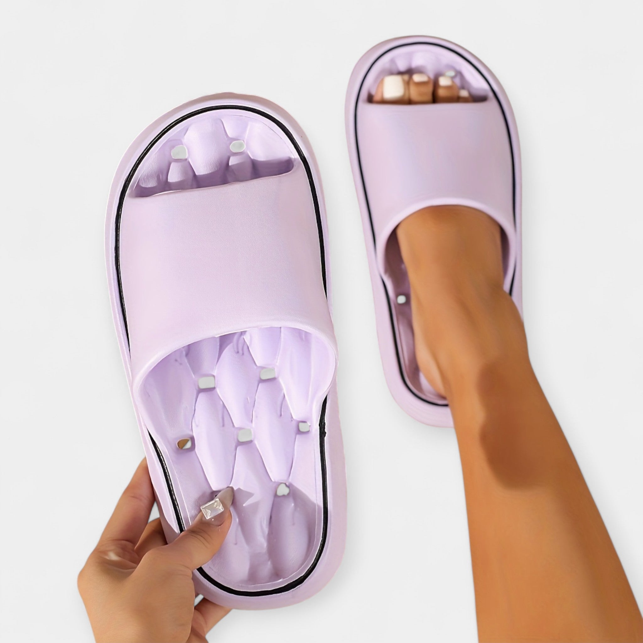 Pantuflas Elegantes con Punta Redonda