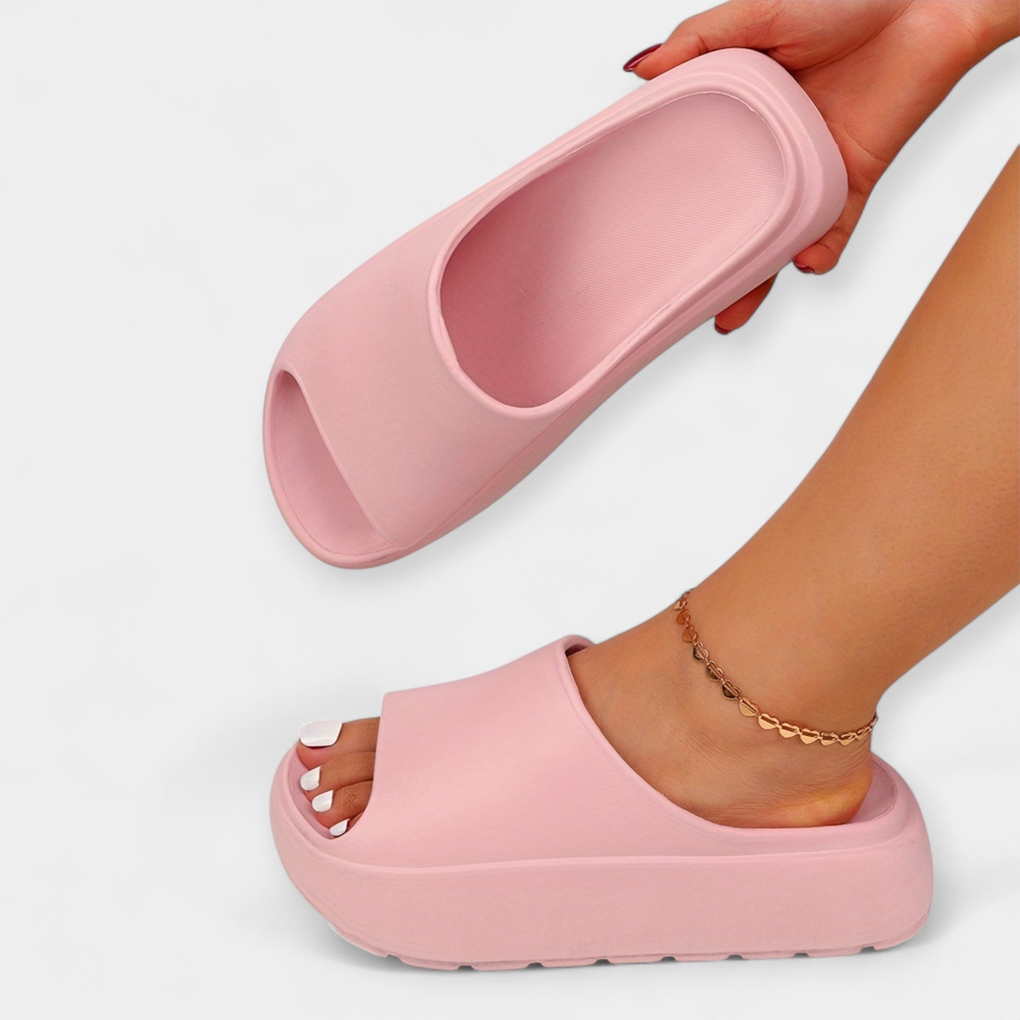 Pantuflas Veraniegas con Punta Abierta