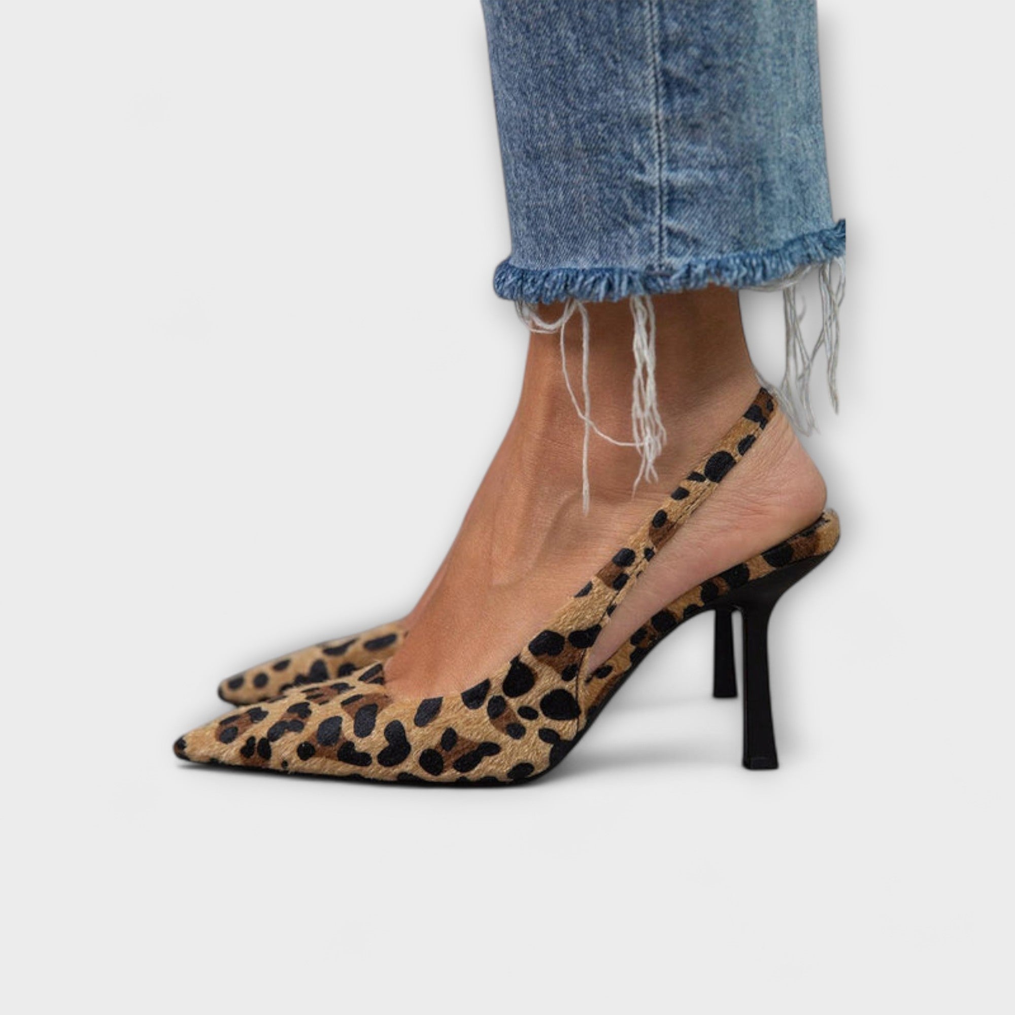 Sandalias de leopardo