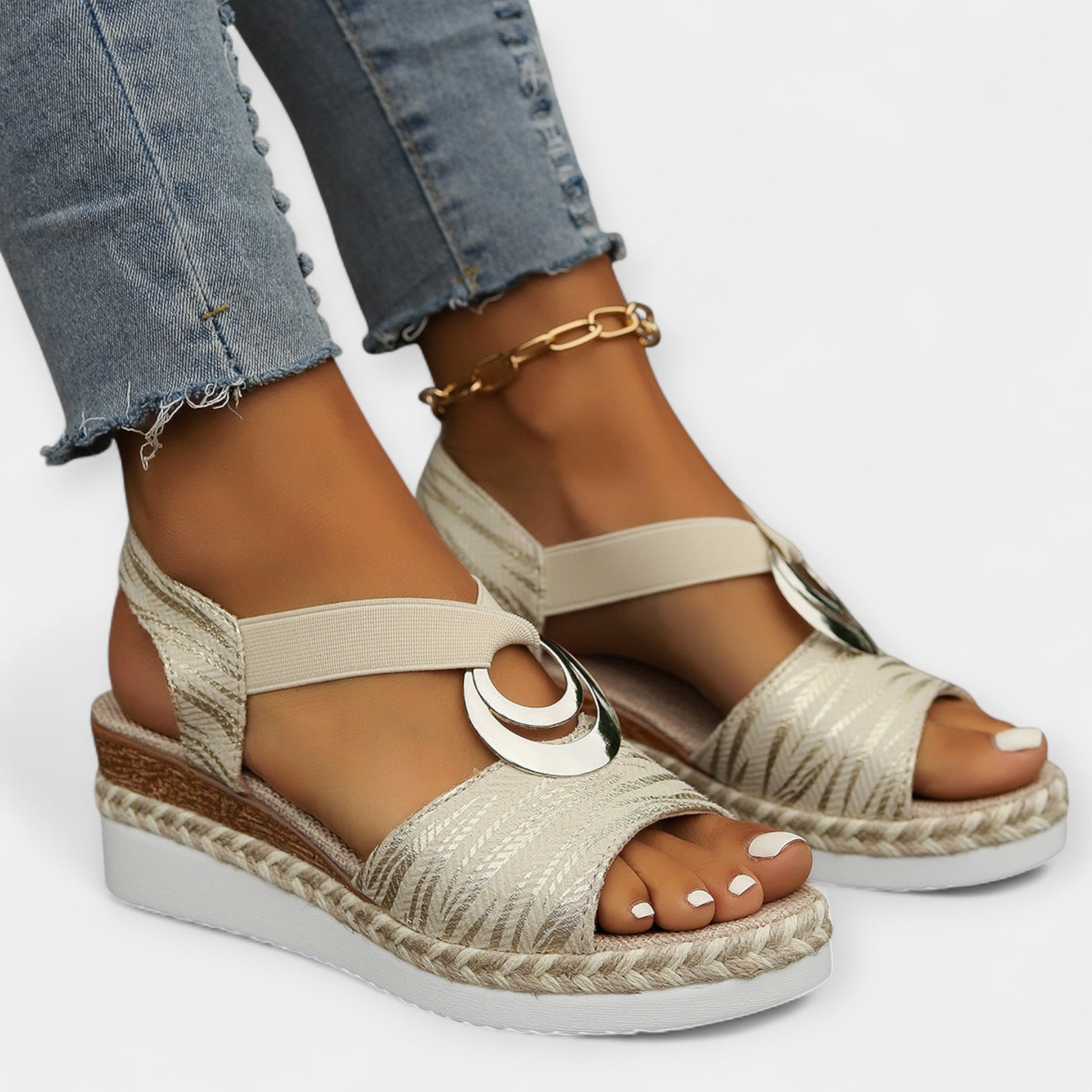 Sandalias Romanas Tejidas