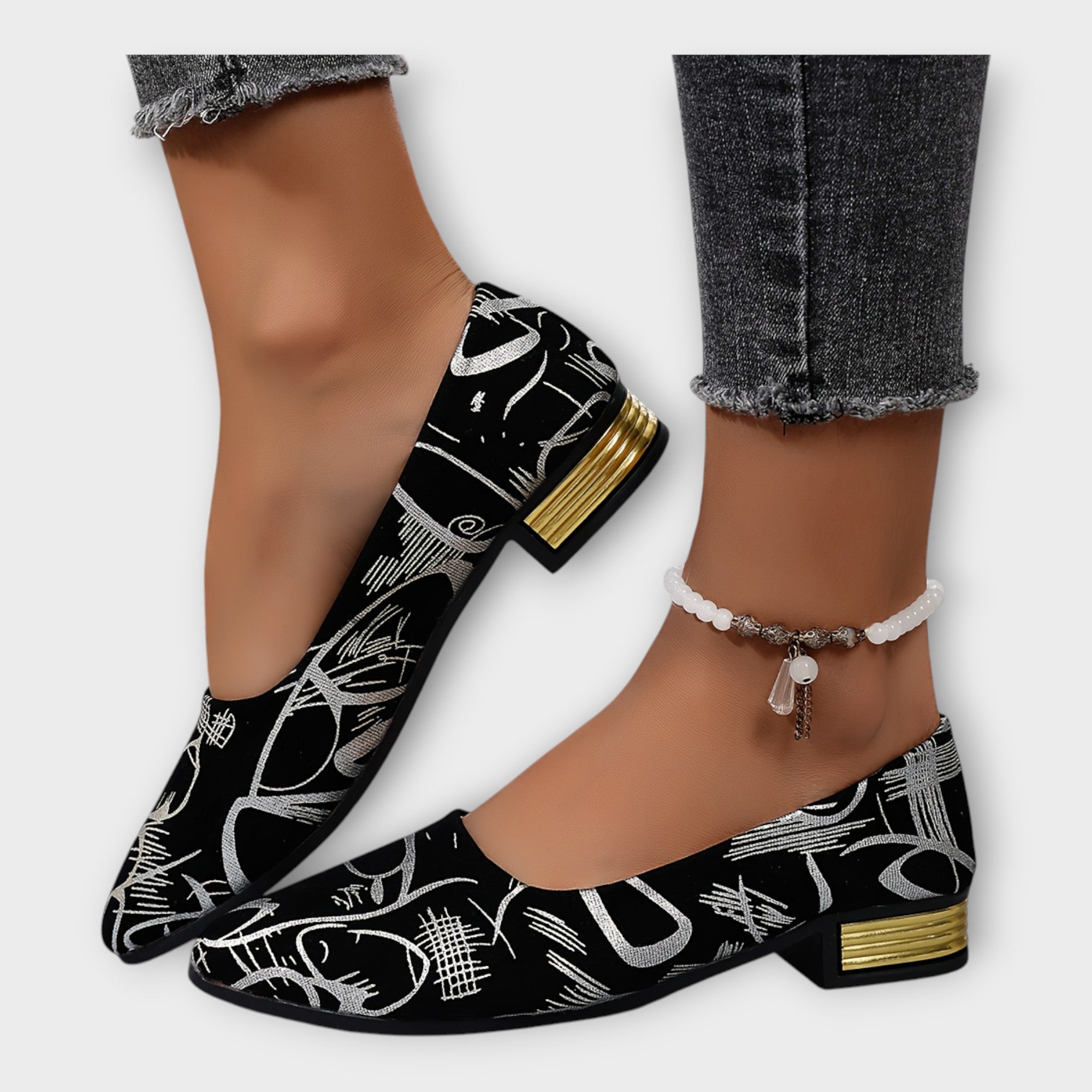 Elegantes bailarinas con detalles sofisticados